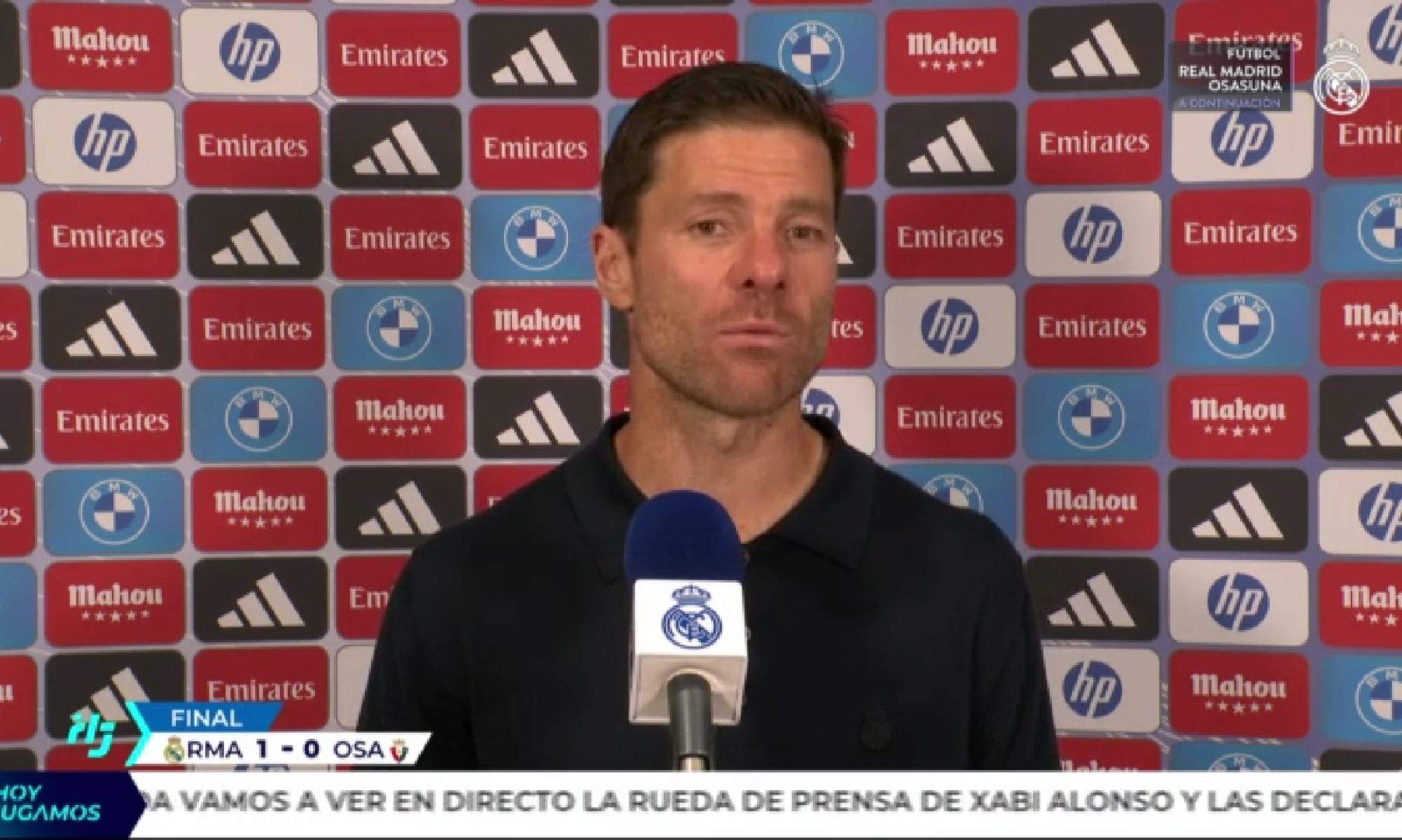 Xabi Alonso se sinceró sobre Franco Mastantuono