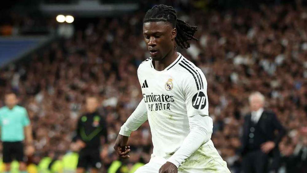 Camavinga jugando con el Real Madrid Camavinga jugando con el Real Madrid