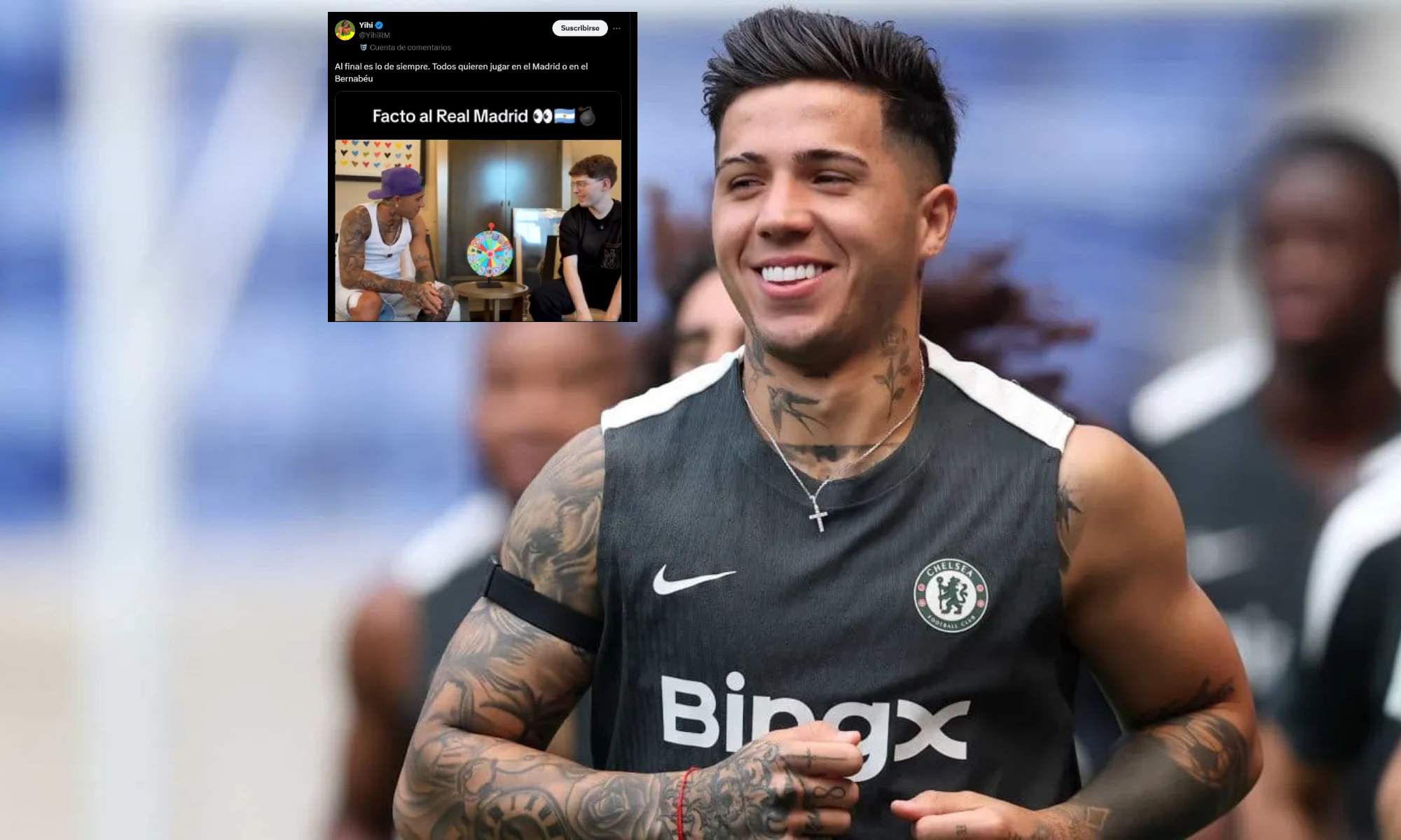 Enzo Fernández lanza un claro guiño al Real Madrid: se deja querer