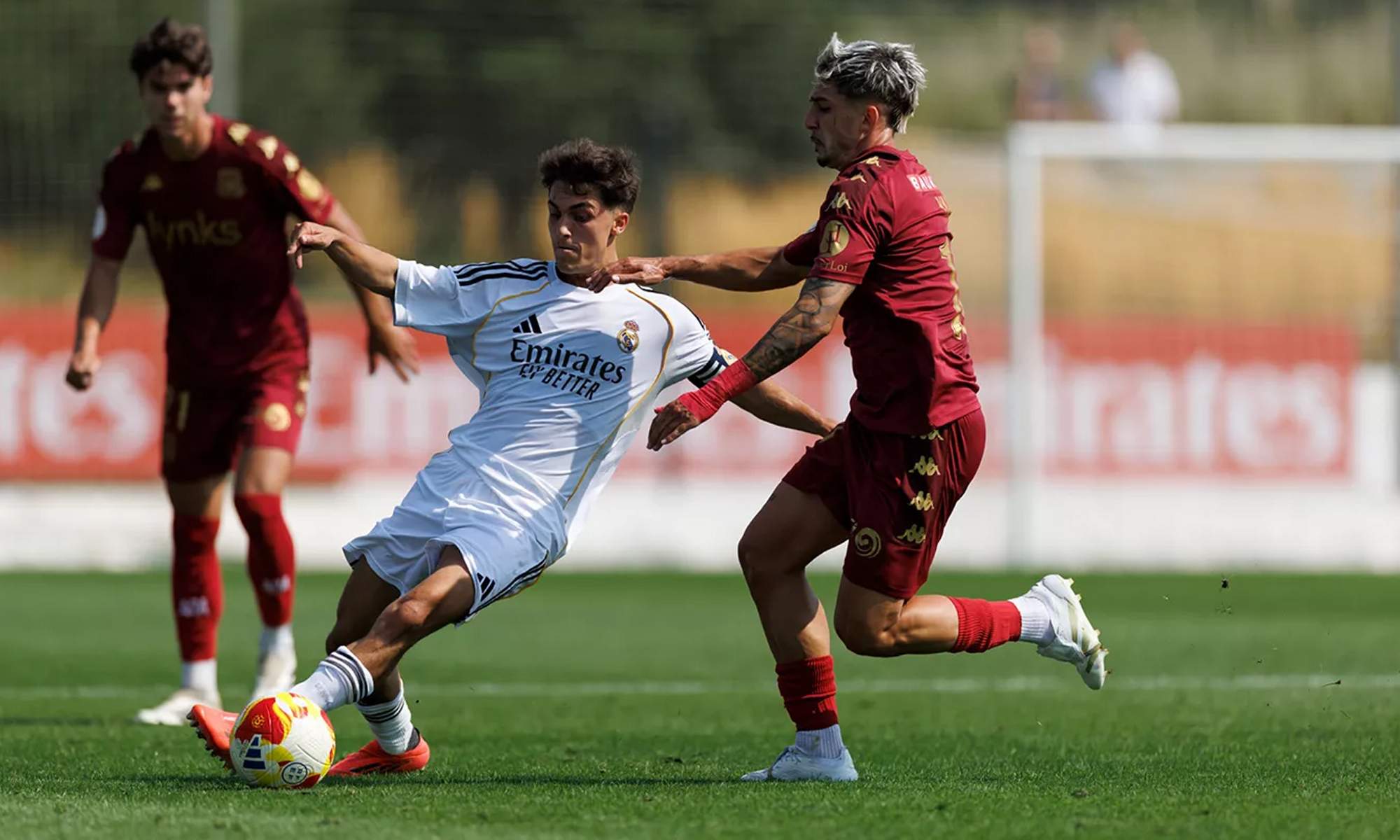 Manuel Ángel jugando en el Real Madrid - Alcorcón.