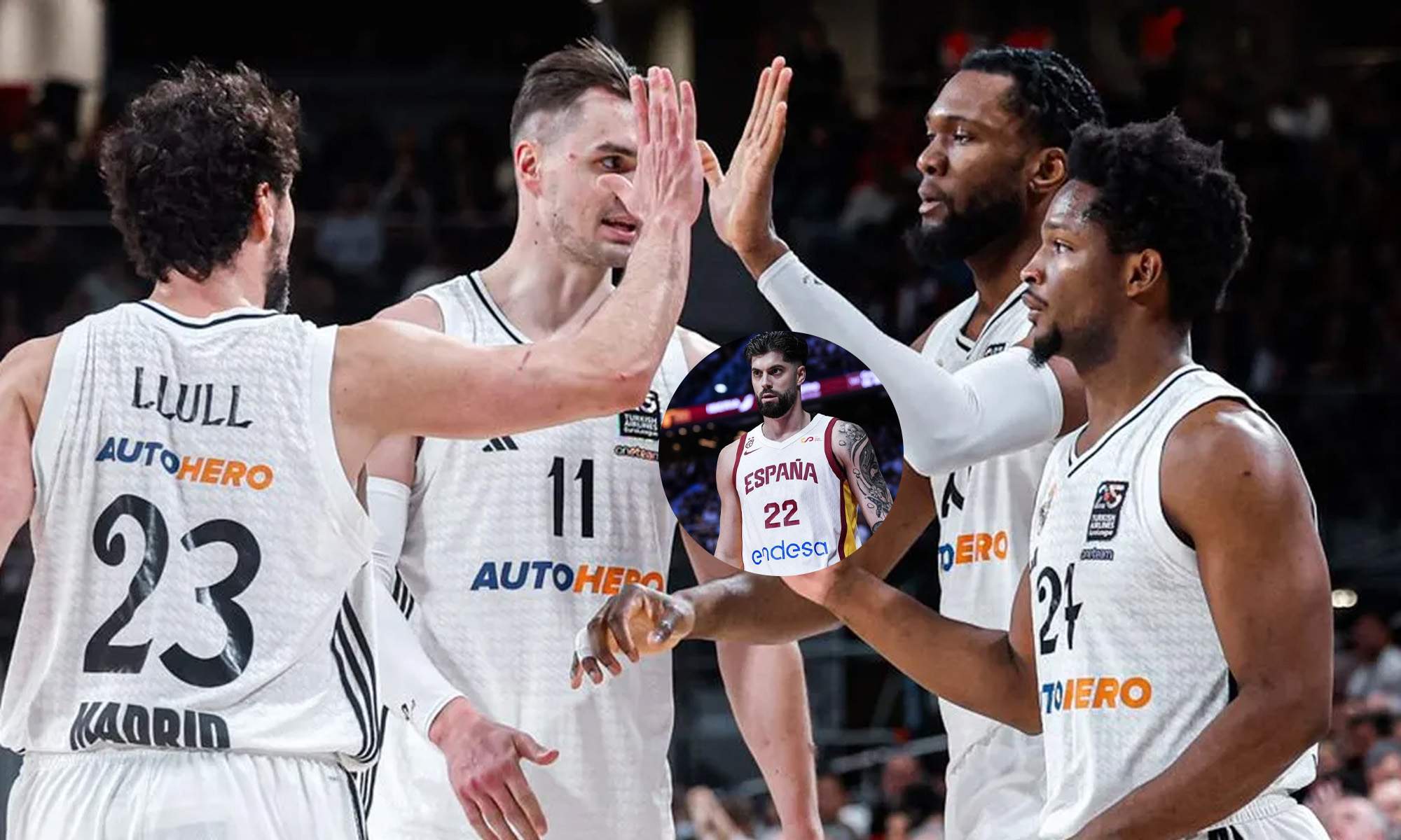 Real Madrid Baloncesto. alero