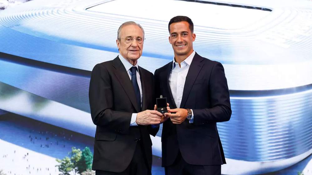 florentino perez lucas vazquez