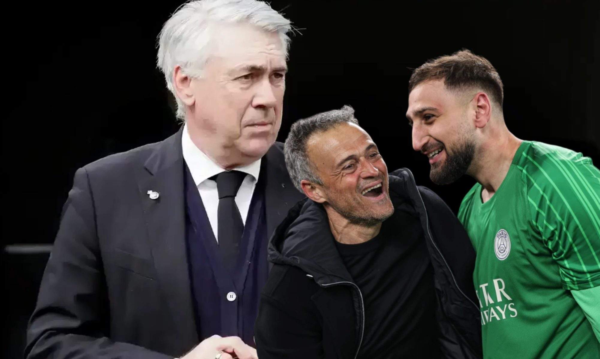 Ancelotti habla de Luis Enrique y Donnarumma Ancelotti habla de Luis Enrique y Donnarumma