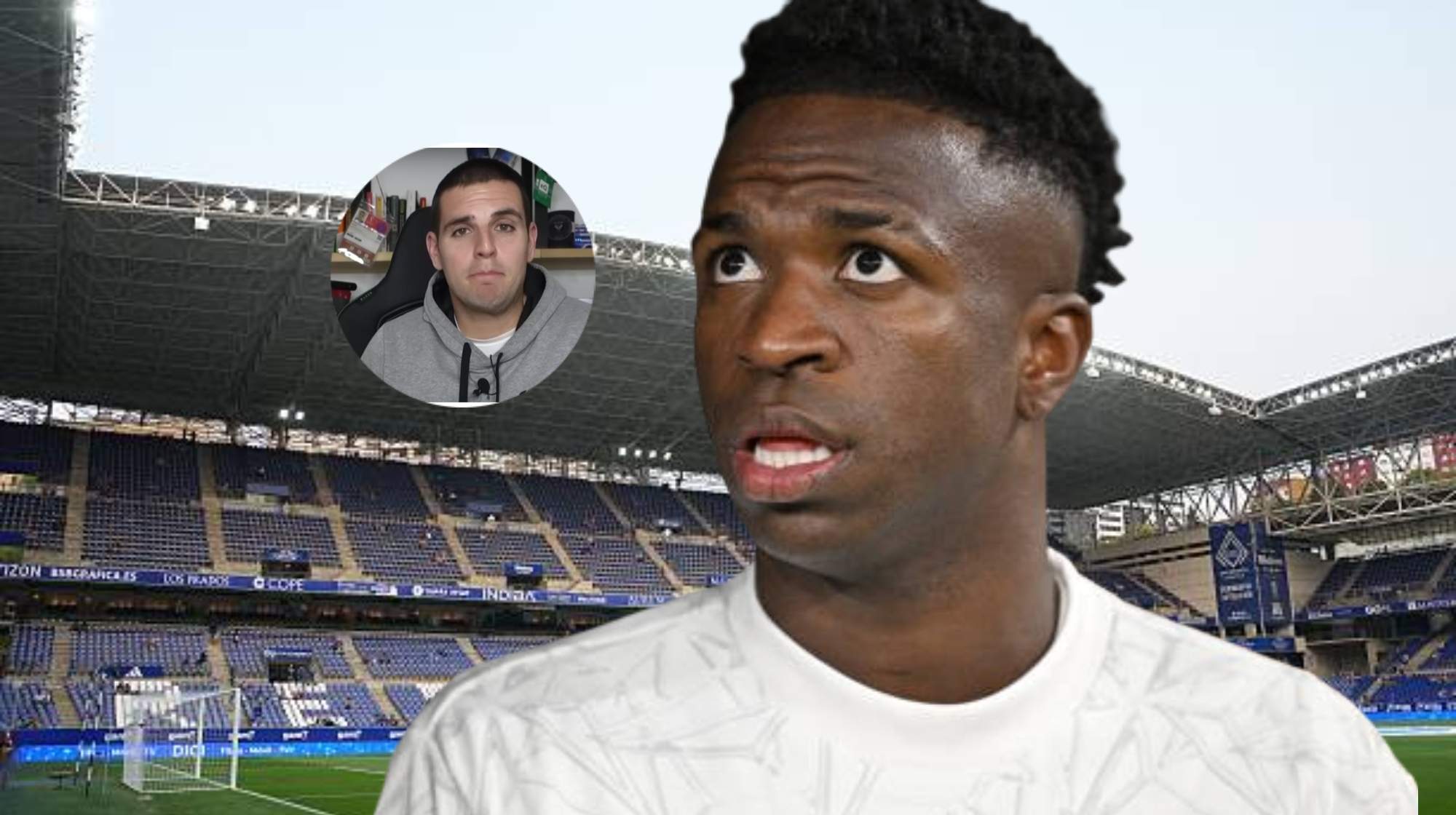 Iñaki Angulo marca que el Real Madrid quiere vender a Vinicius. 