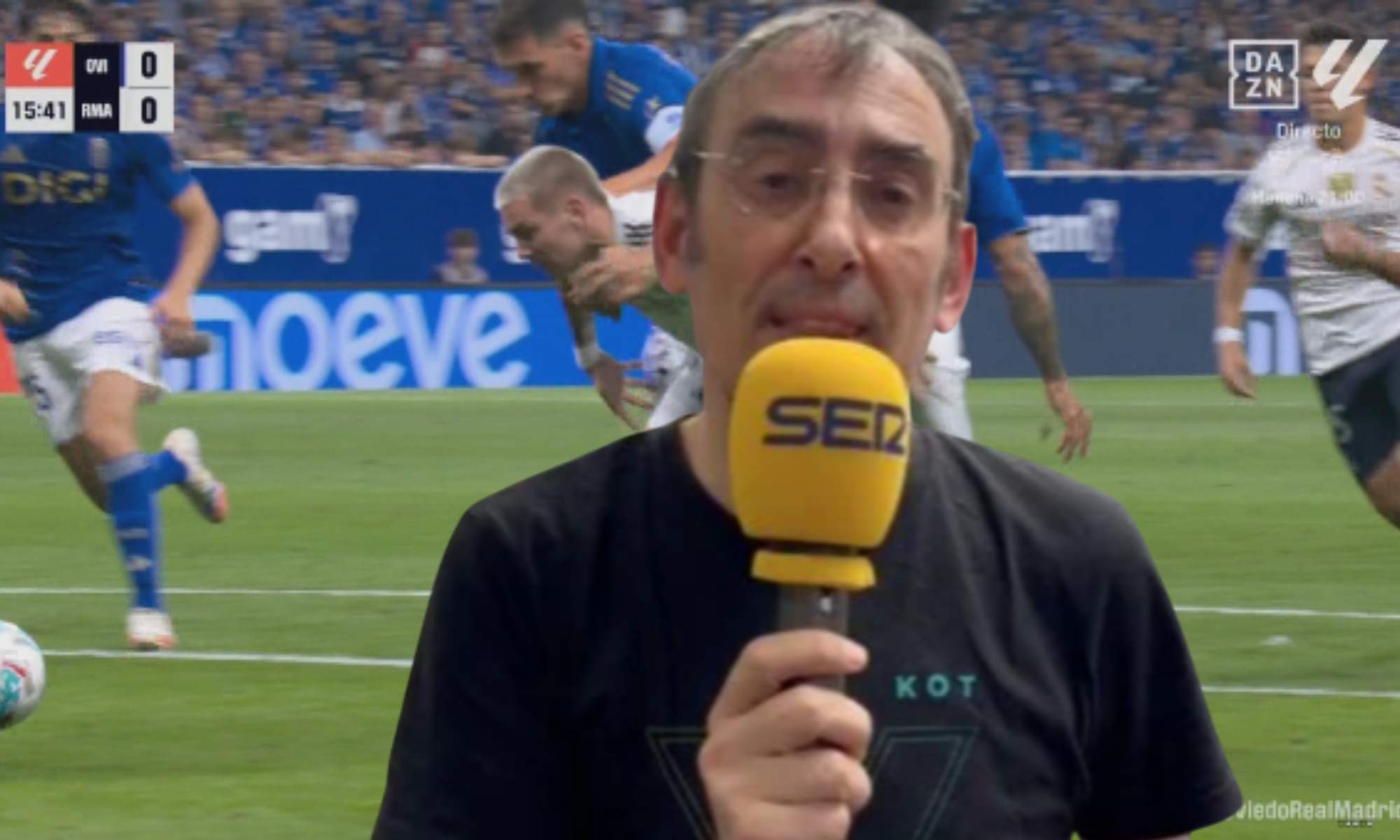 Iturralde da que hablar por su análisis de la polémica del Oviedo - Real Madrid