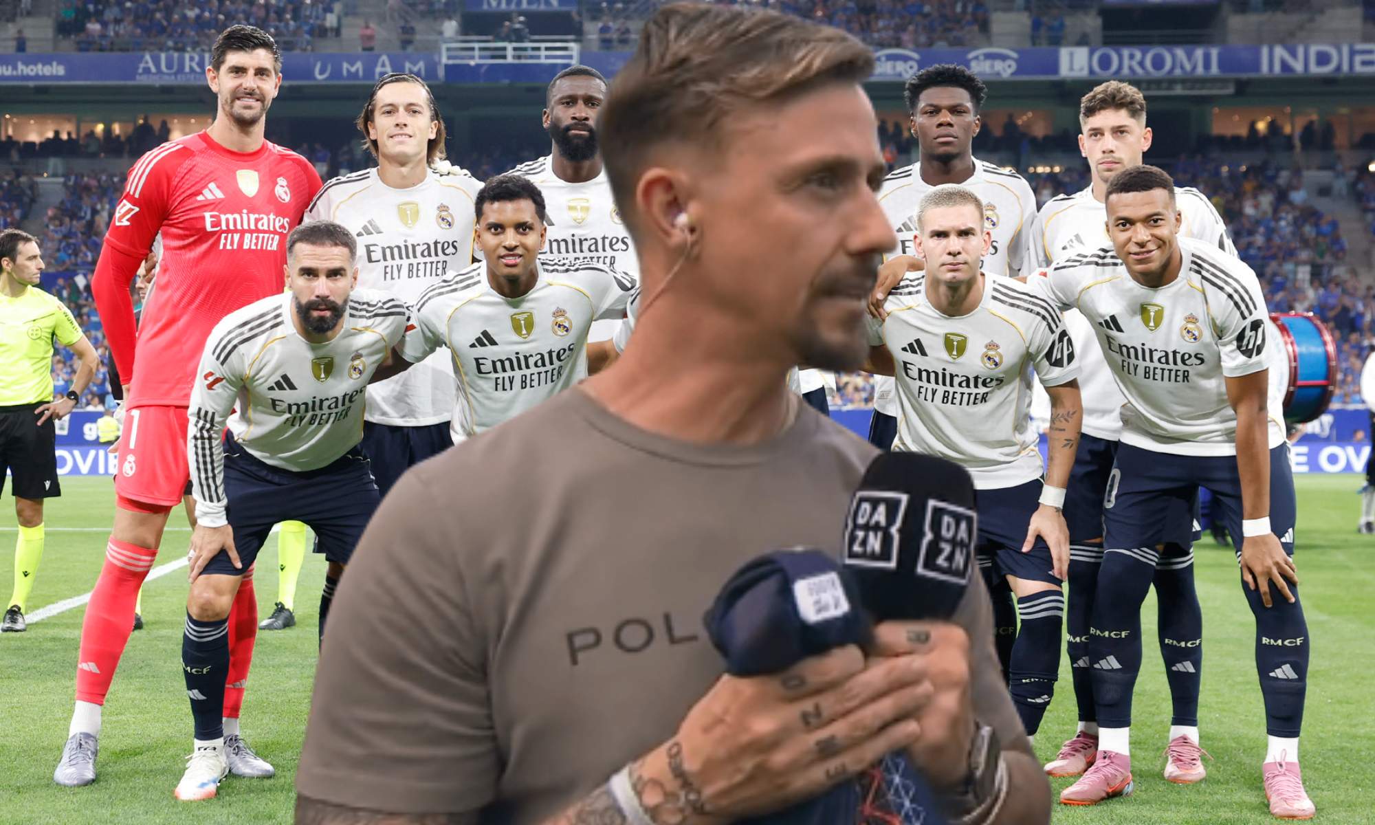 Guti pone el foco en este futbolista durante el Real Oviedo - Real Madrid