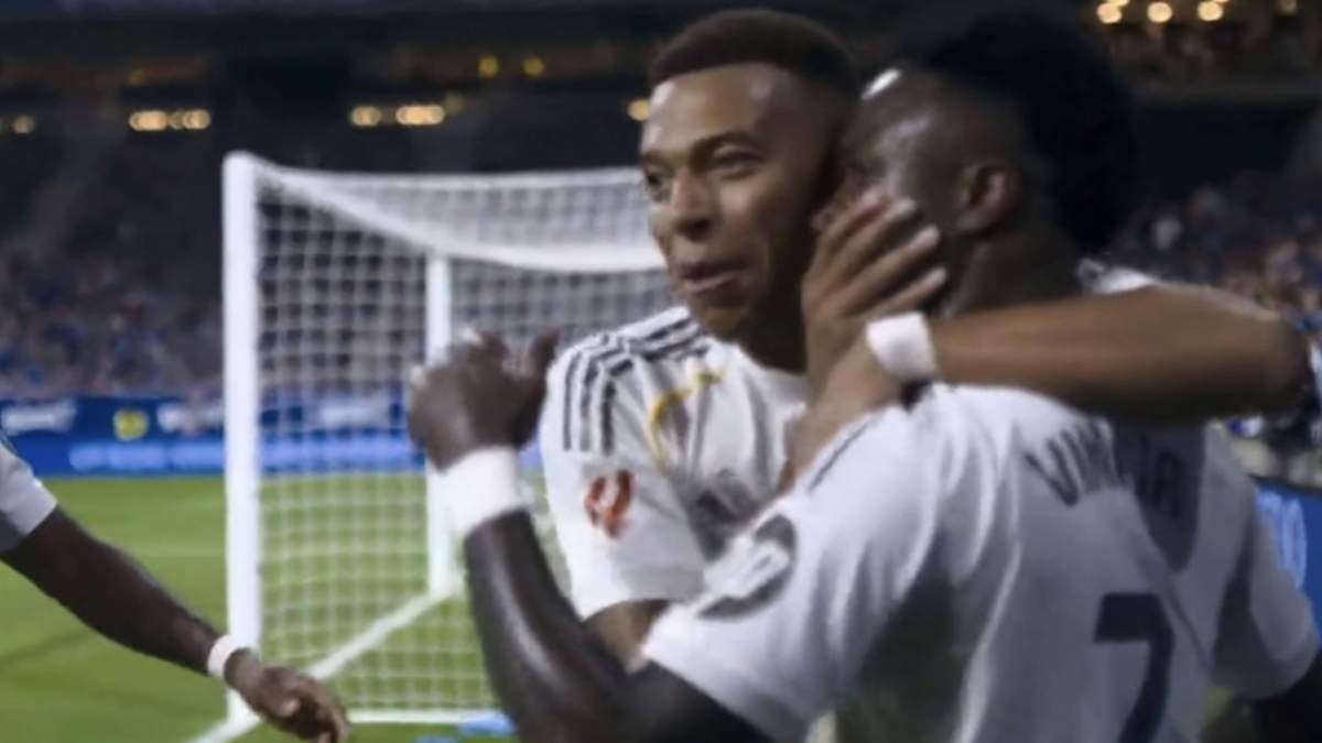 Kylian Mbappé evitó serios problemas para Vinícius contra el Real Oviedo