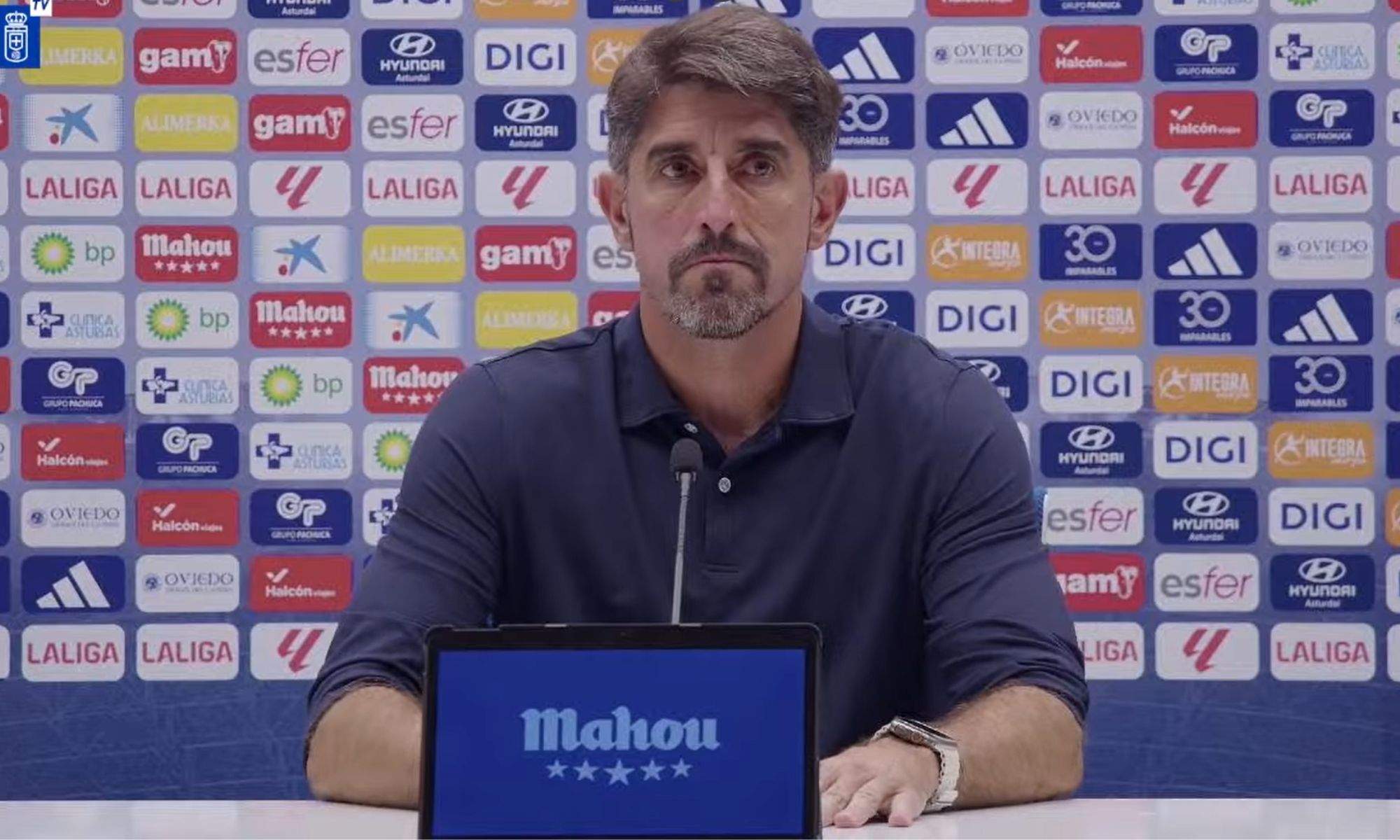El entrenador del Real Oviedo ofreció unas curiosas palabras después de enfrentarse al Real Madrid