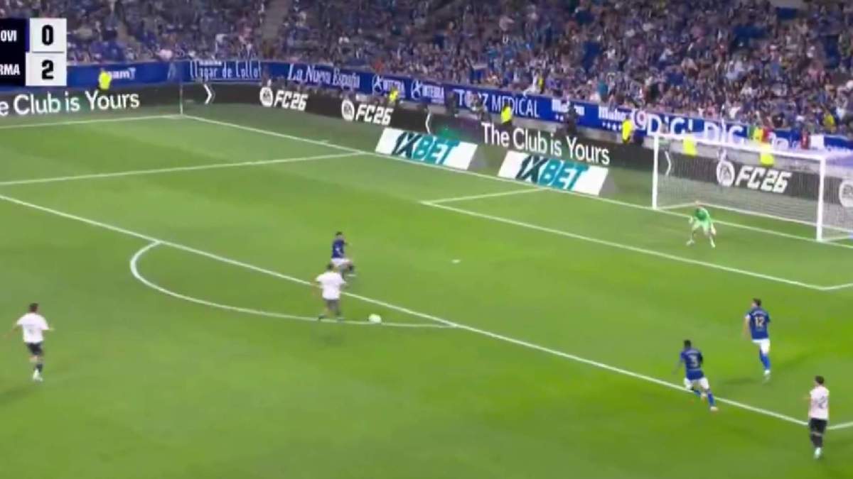 Brahim asistiendo a Vinicius en el 0 3 ante el Oviedo Brahim asistiendo a Vinicius en el 0 3 ante el Oviedo