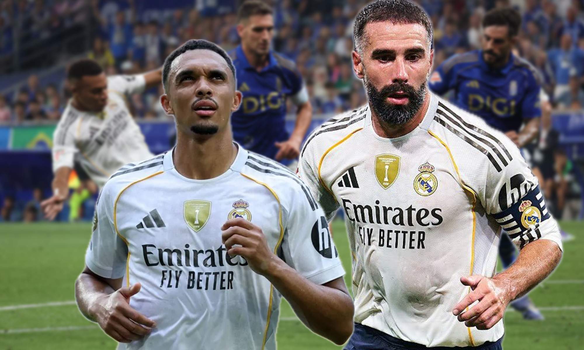 Trent se lo dijo a Bellingham tras ver jugar a Carvajal: "O subo el nivel..."