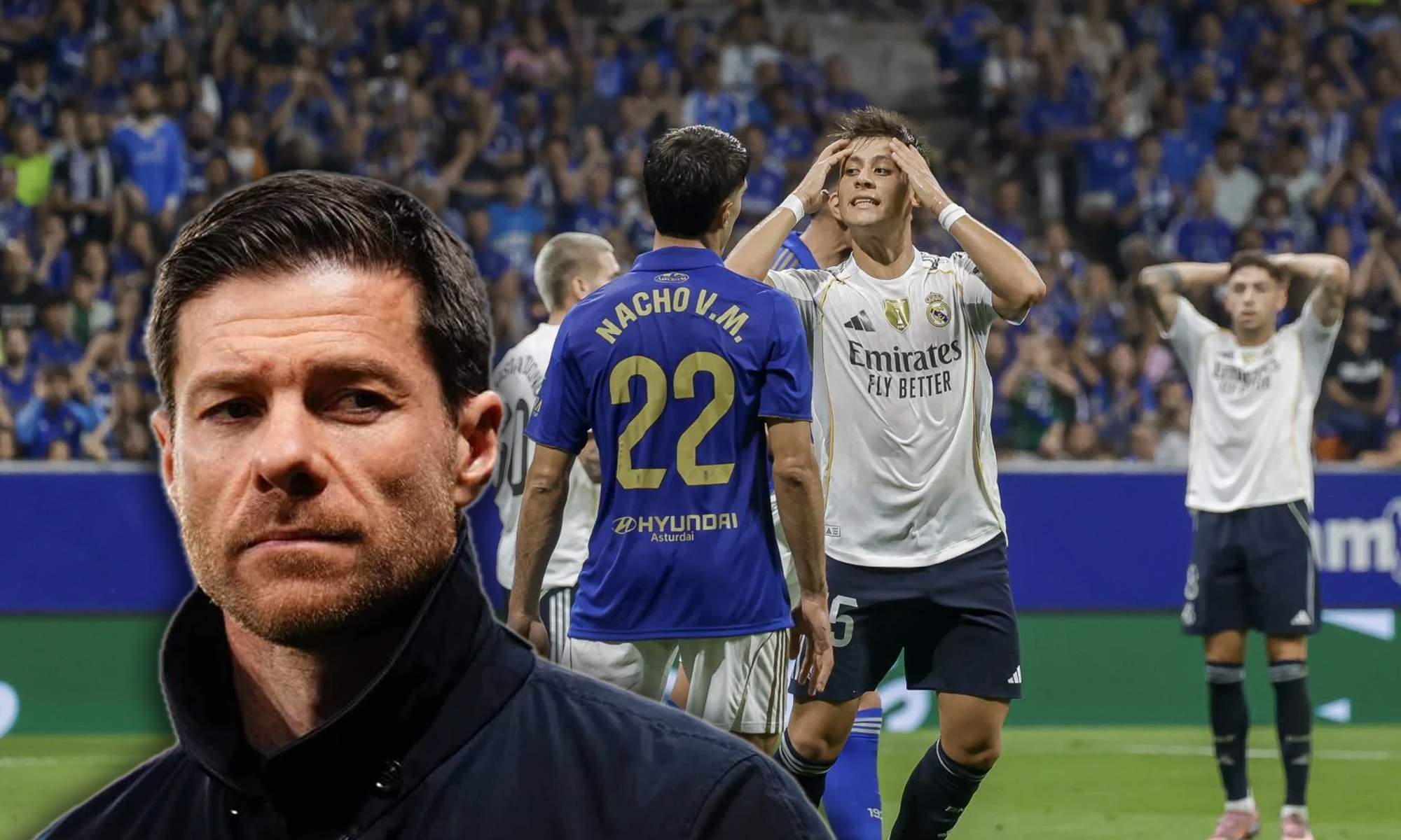 Fue de los más flojos del Real Madrid en Oviedo, Xabi Alonso entiende su enfado