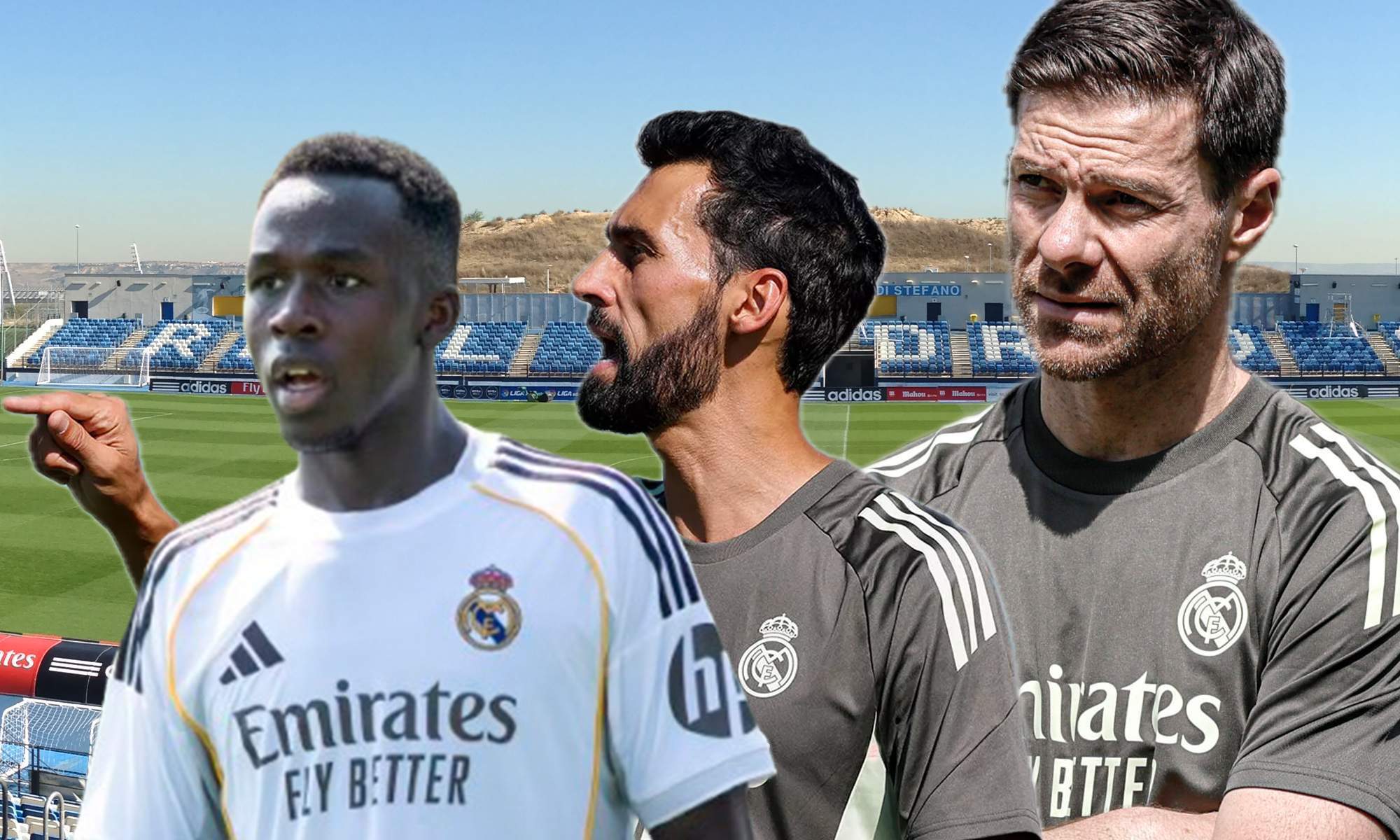 Xabi Alonso, Arbeloa y Lamini