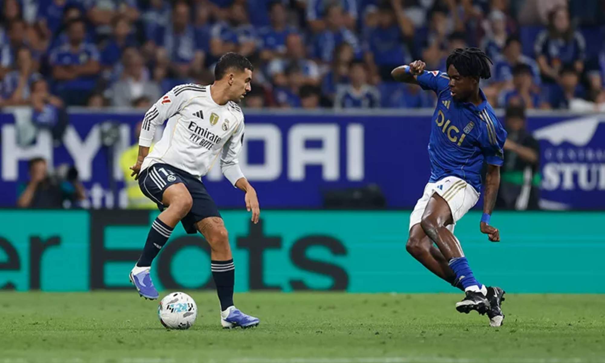 Dani Ceballos apenas jugó ante el Oviedo el domingo en el Carlos Tartiere y su situación sería más enigmática que nunca.