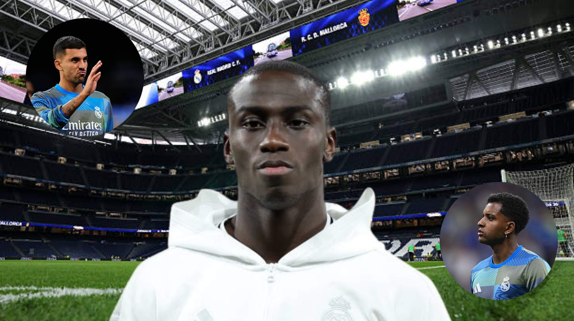 Ferland Mendy consigue su primer objetivo. Ferland Mendy consigue su primer objetivo.