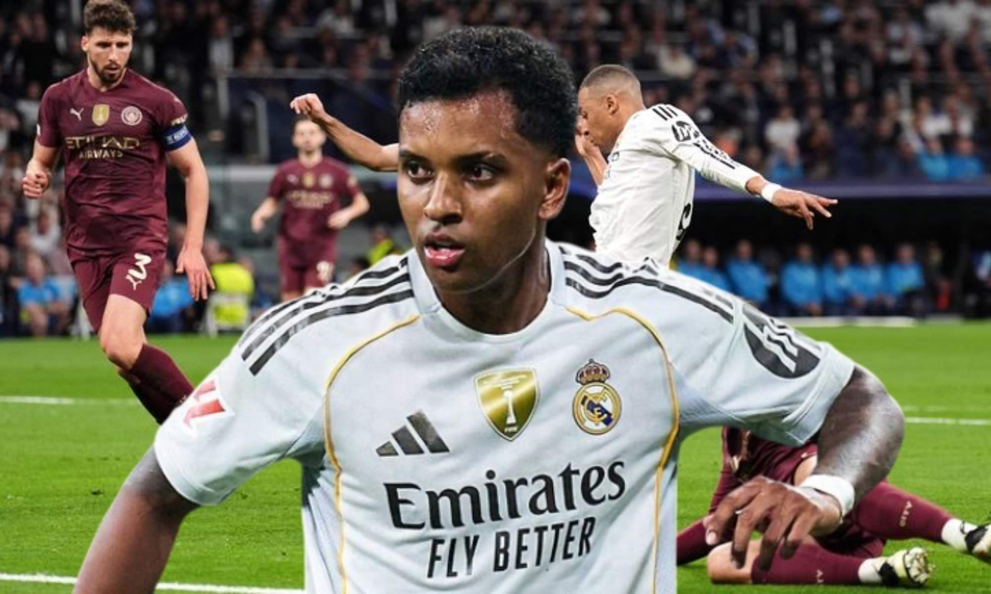 El Manchester City podría fichar a Rodrygo si antes se desprende de un futbolista de su propia plantilla.