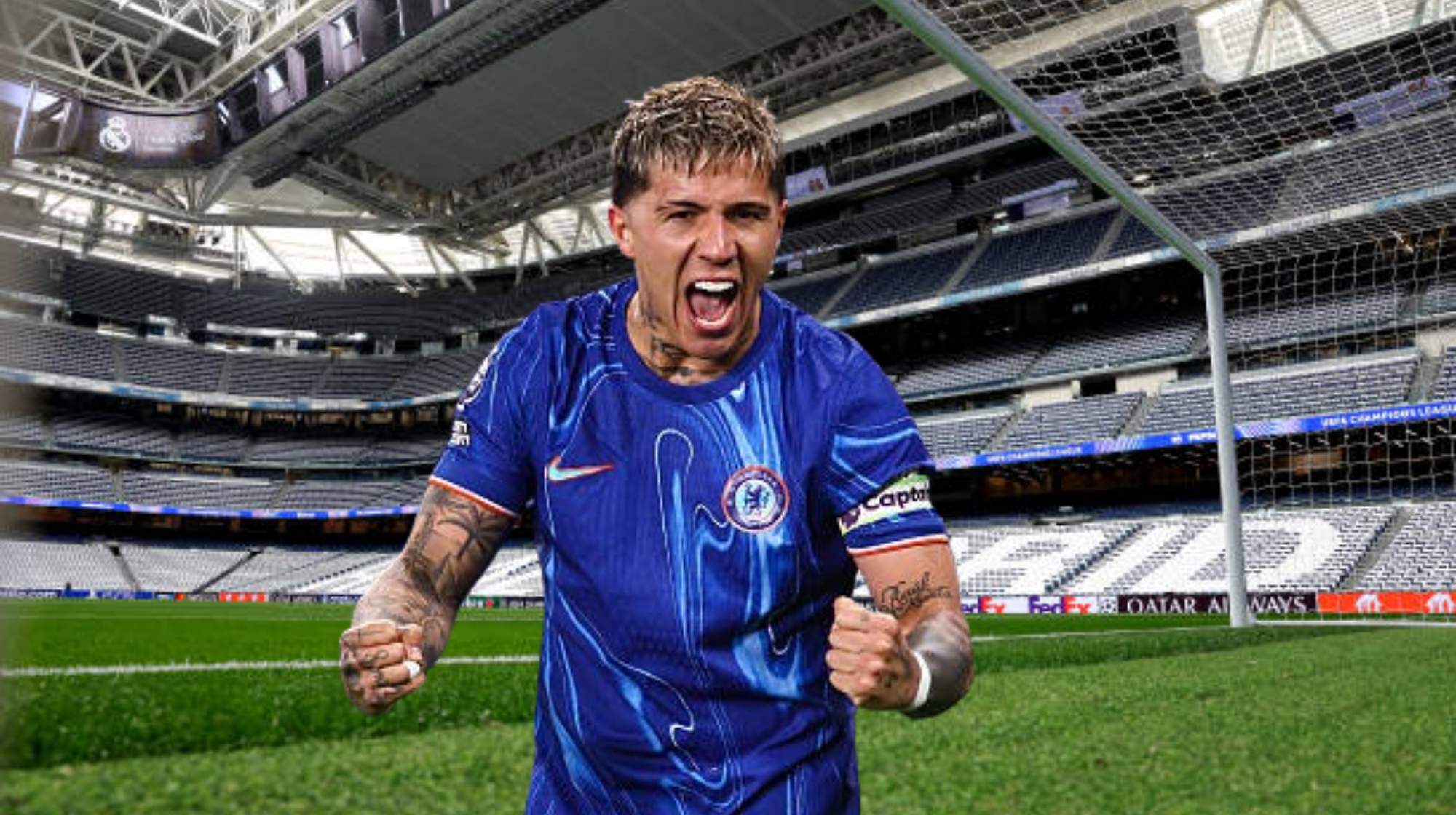 Gusta y mucho Enzo Fernández por el Real Madrid. 