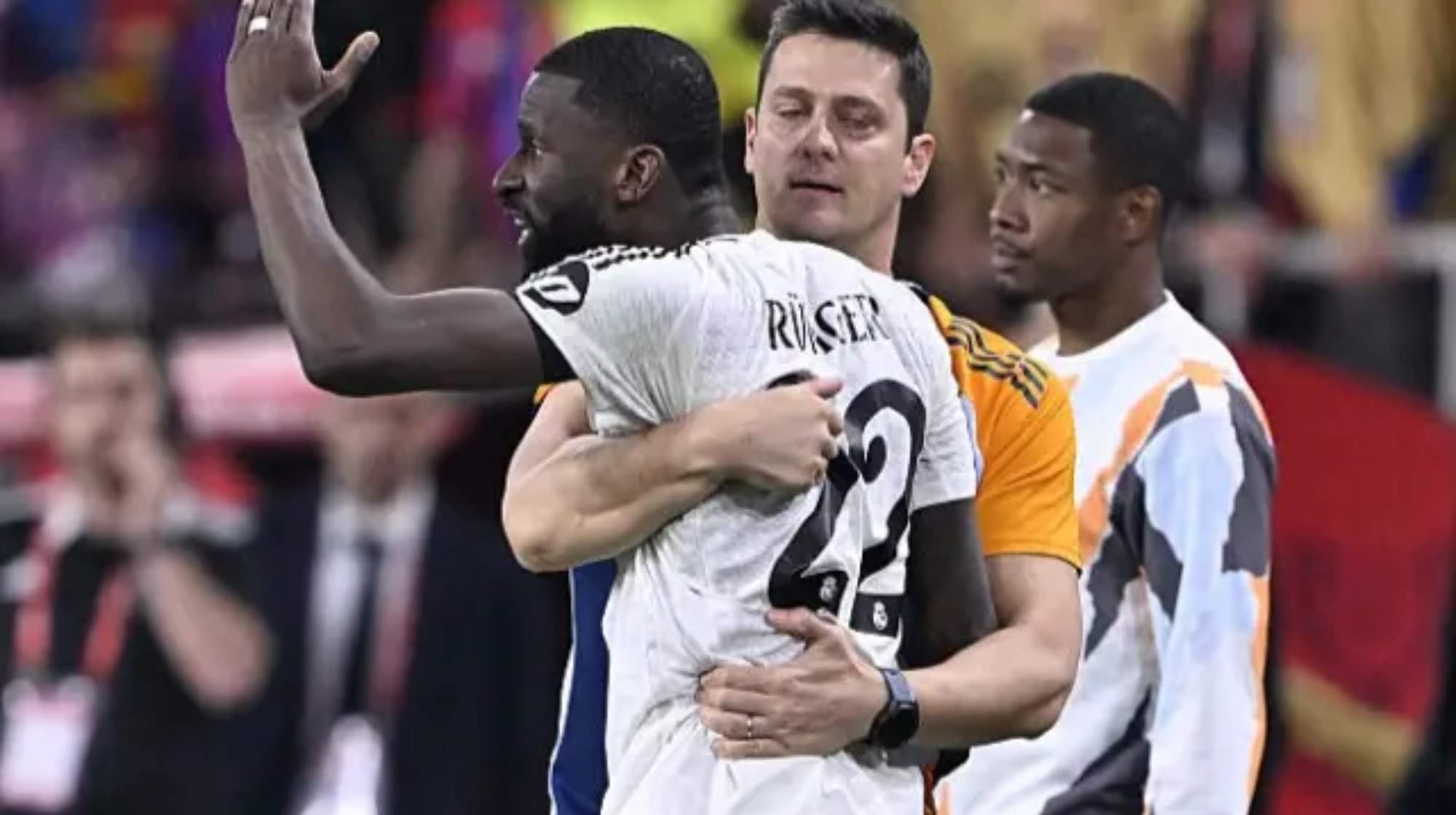 Rudiger explica su enojo en la final de Copa. 