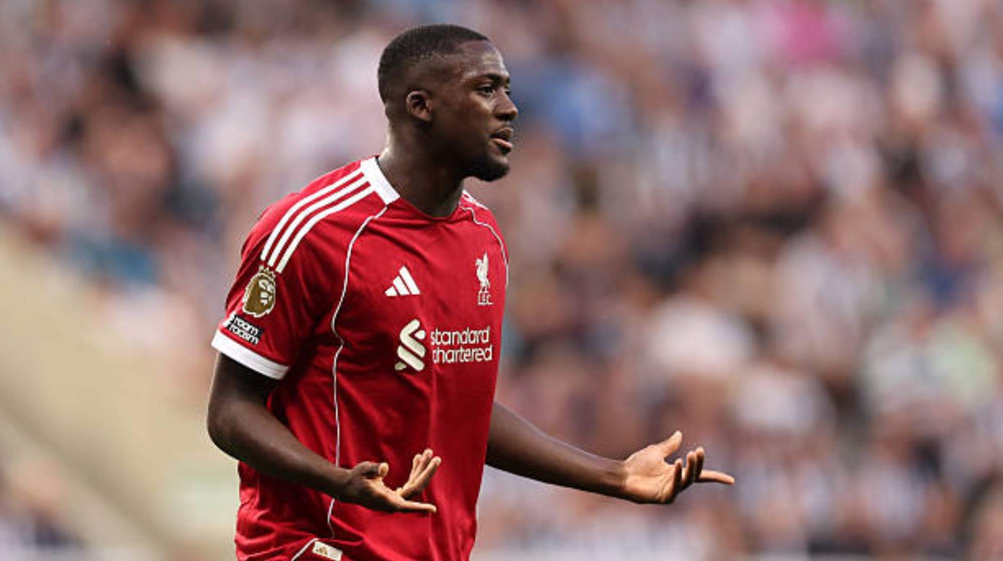 Konaté, señalado en Inglaterra.