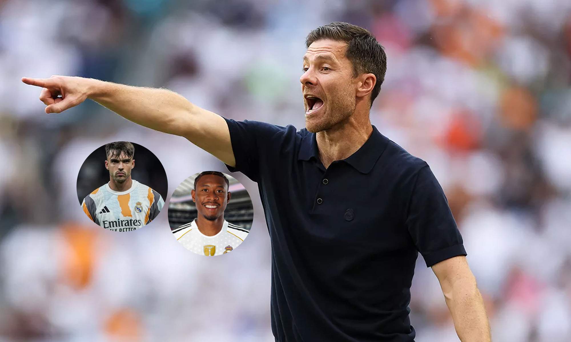 Xabi Alonso, Asencio y Alaba