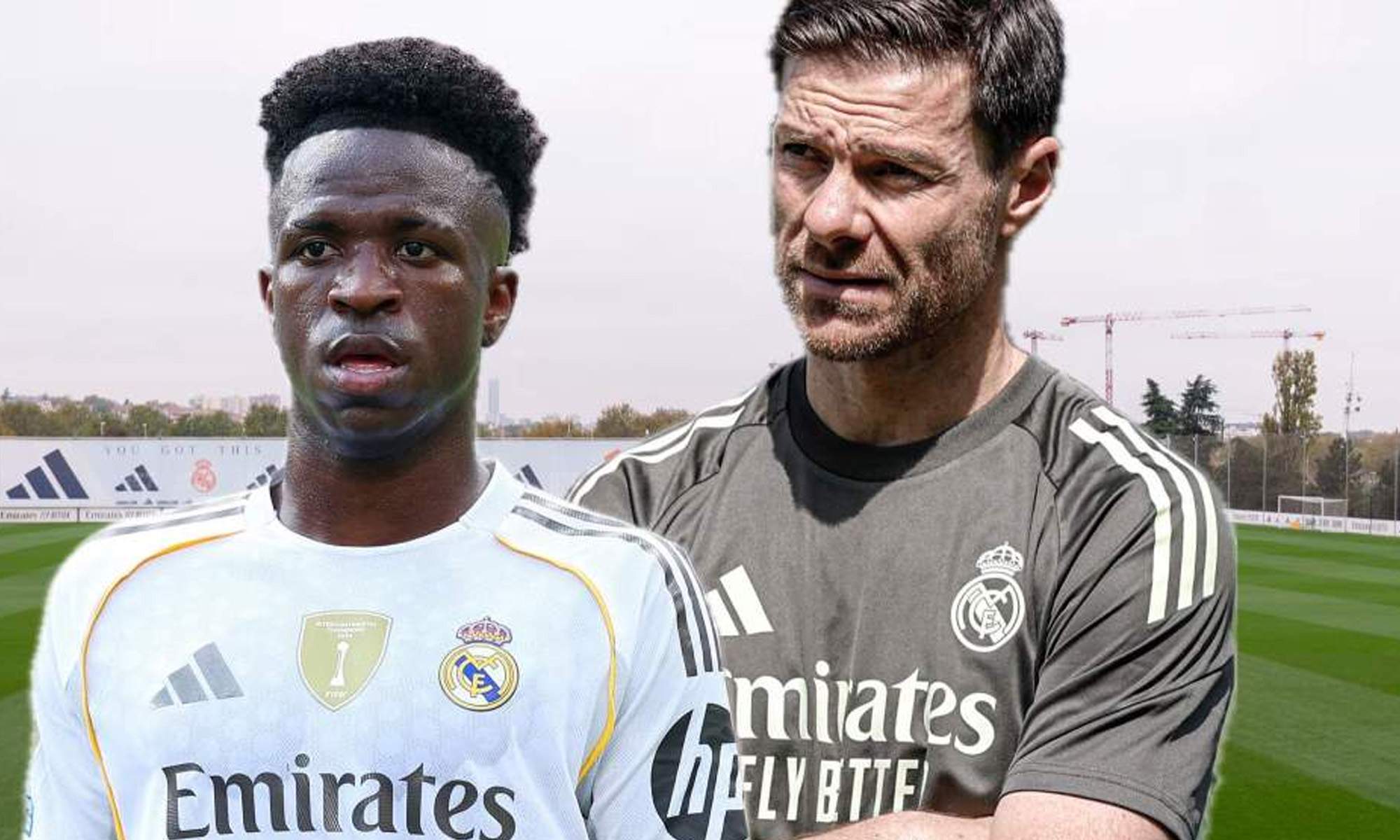 Xabi Alonso y Vinicius