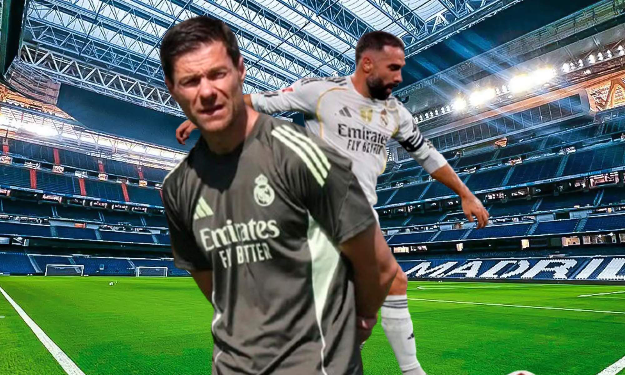 Carvajal y Xabi Alonso
