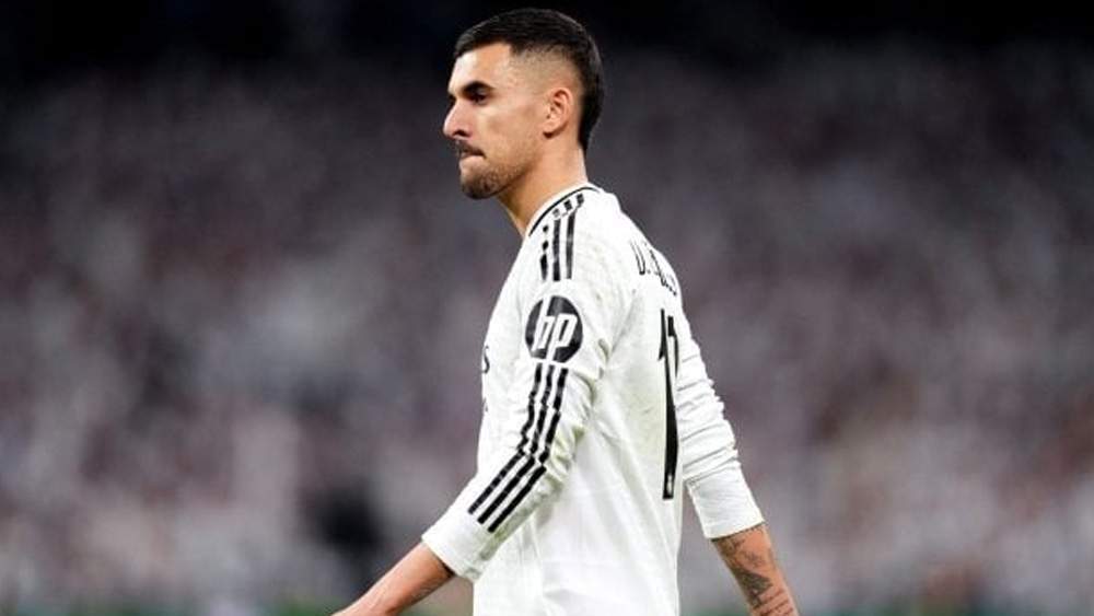 Ceballos jugando con el Madrid