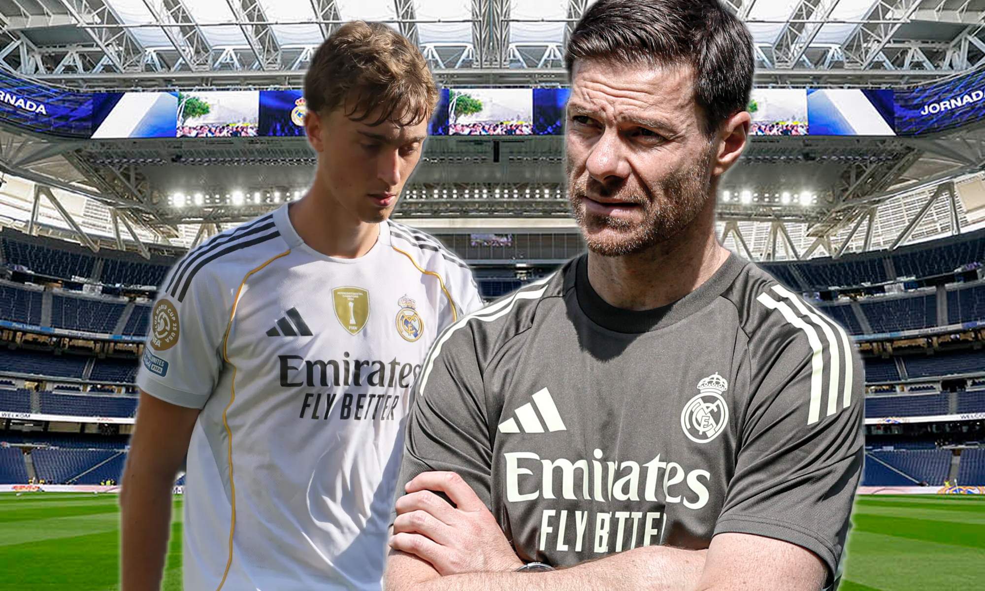 Xabi Alonso le pone deberes a Huijsen
