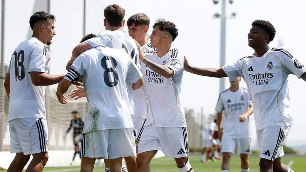 Real Madrid Castlla durante la pretemporada Real Madrid Castlla durante la pretemporada