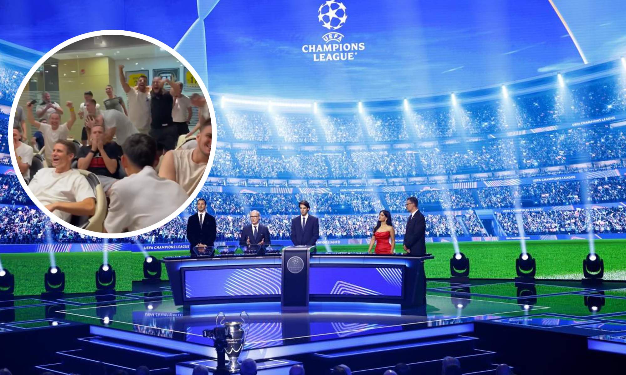 Así reaccionaron los jugadores del Kairat al ver que les tocó el Madrid