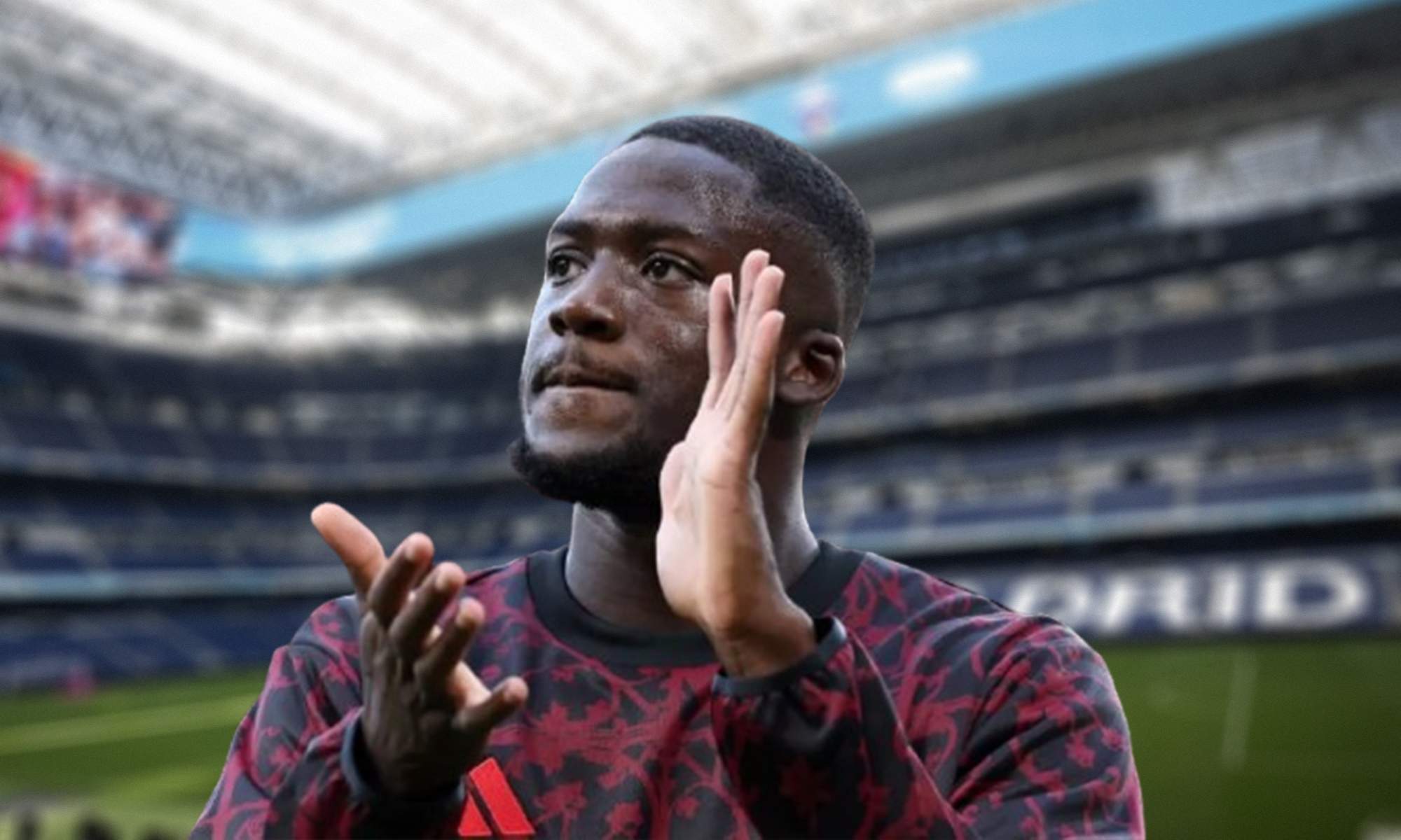 Ibrahima Konaté y el Santiago Bernabéu.
