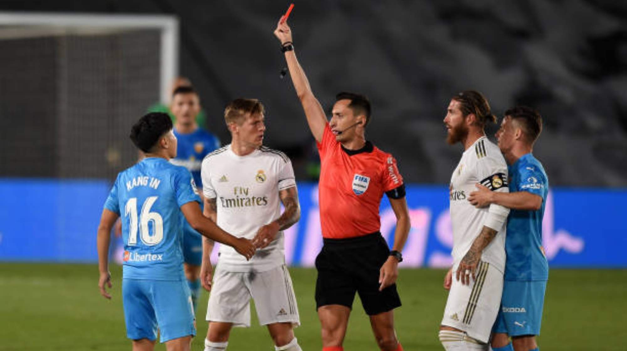 Sánchez Martínez, árbitro contra el Mallorca. 