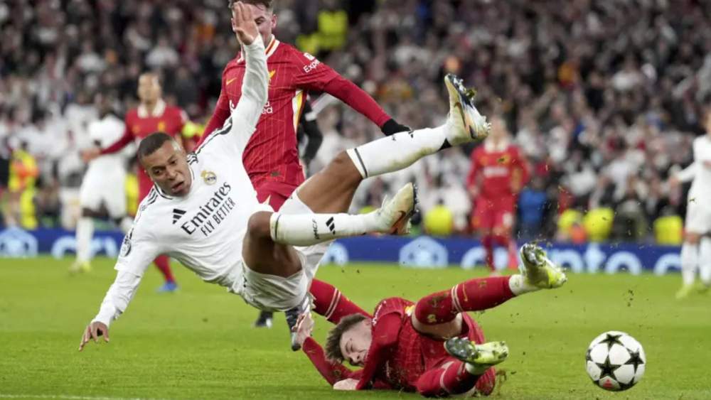 kylian mbappe liverpool madrid