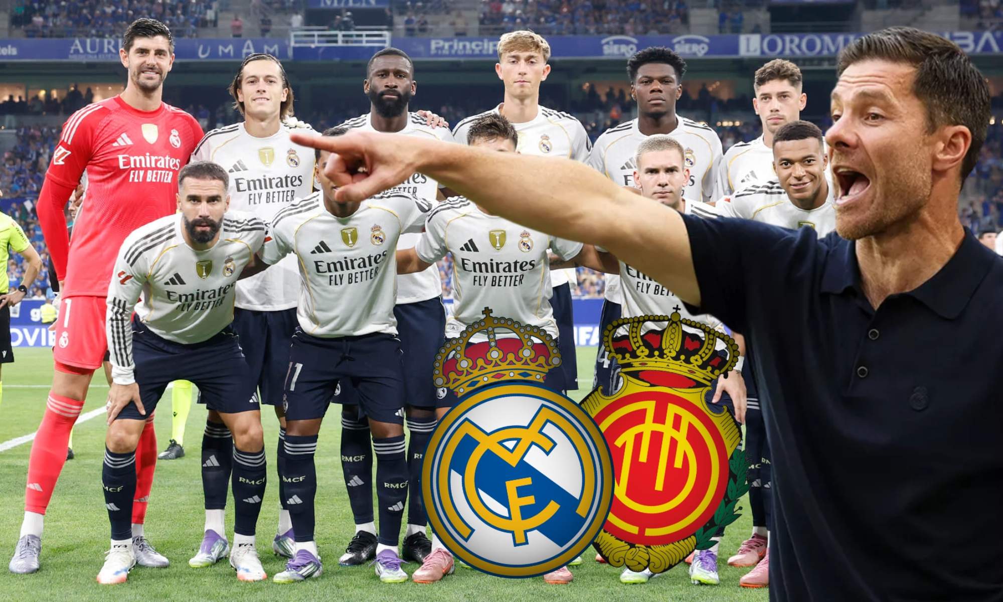 Xabi Alonso vuelve a apostar por la titularidad de Franco Mastantuono ante el Mallorca.