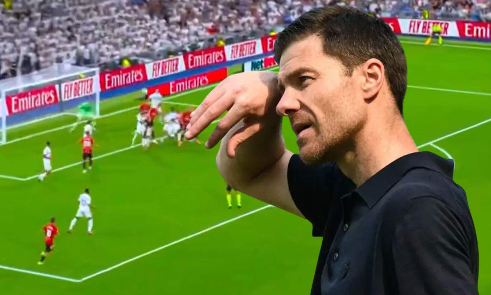 Xabi Alonso reaccionó al momento al gol anotado por el Real Mallorca