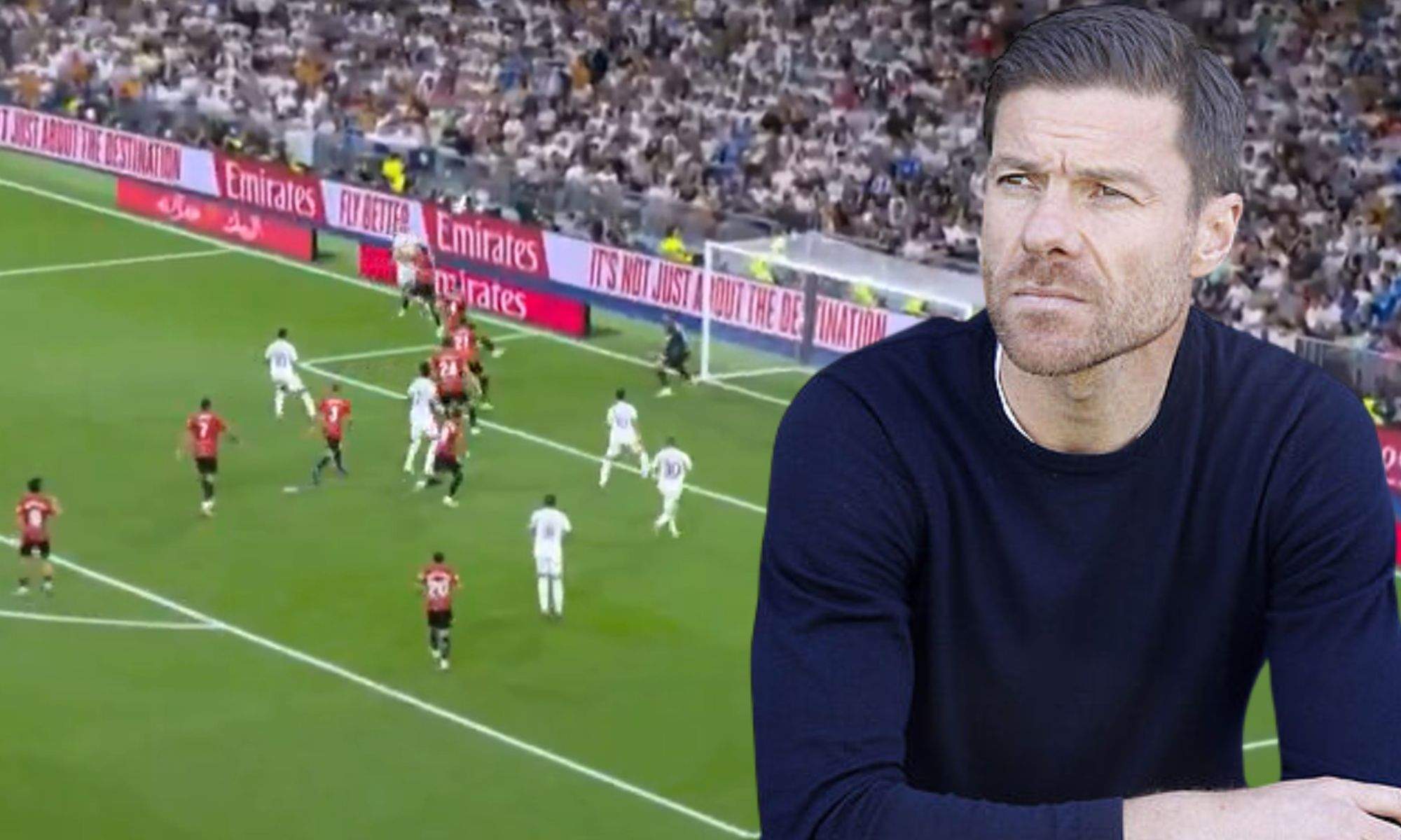 Xabi Alonso valoró en directo la jugada del primer gol madridista