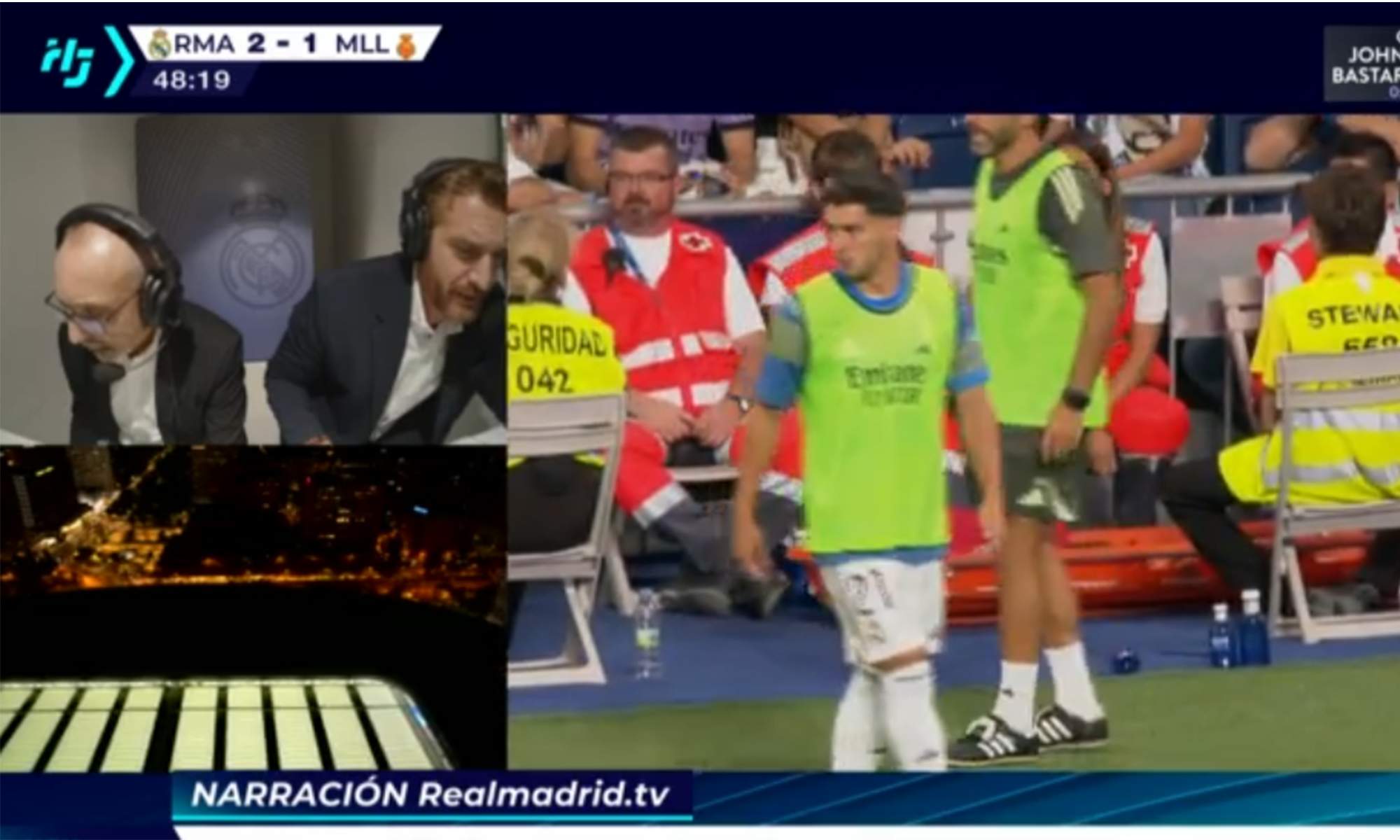 Real Madrid TV comentando el Real Madrid - Mallorca.