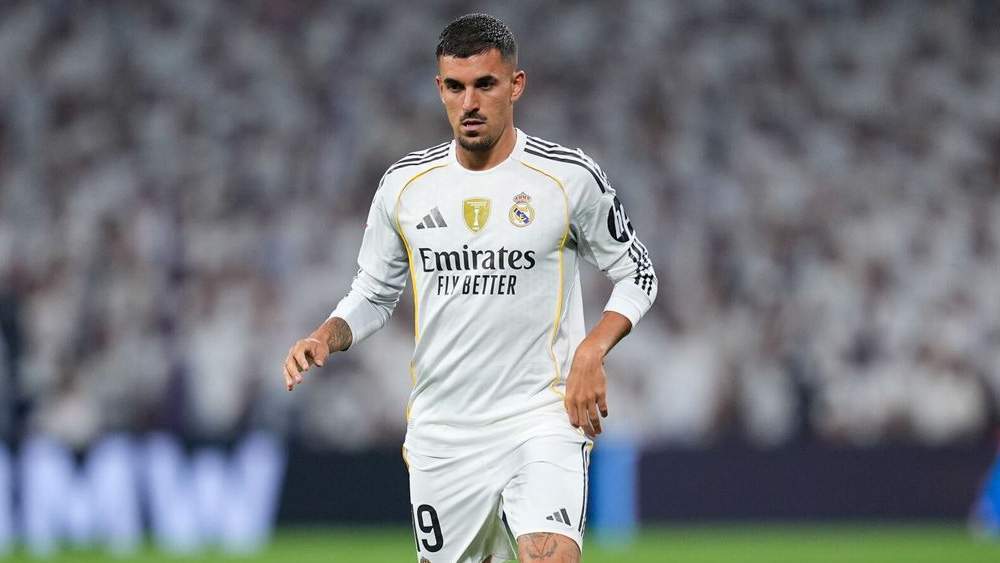 Ceballos jugando con el Real Madridddd
