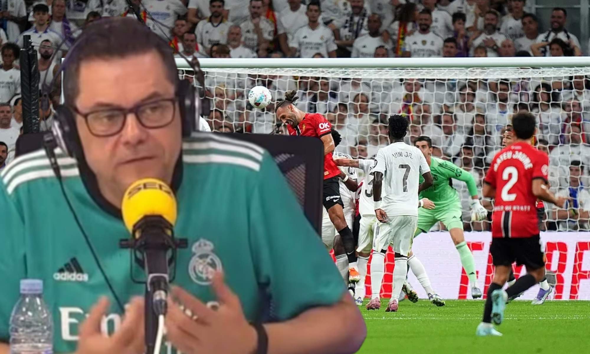 Tomás Roncero ha comentado varias jugadas del partido del Real Madrid y el Mallorca.