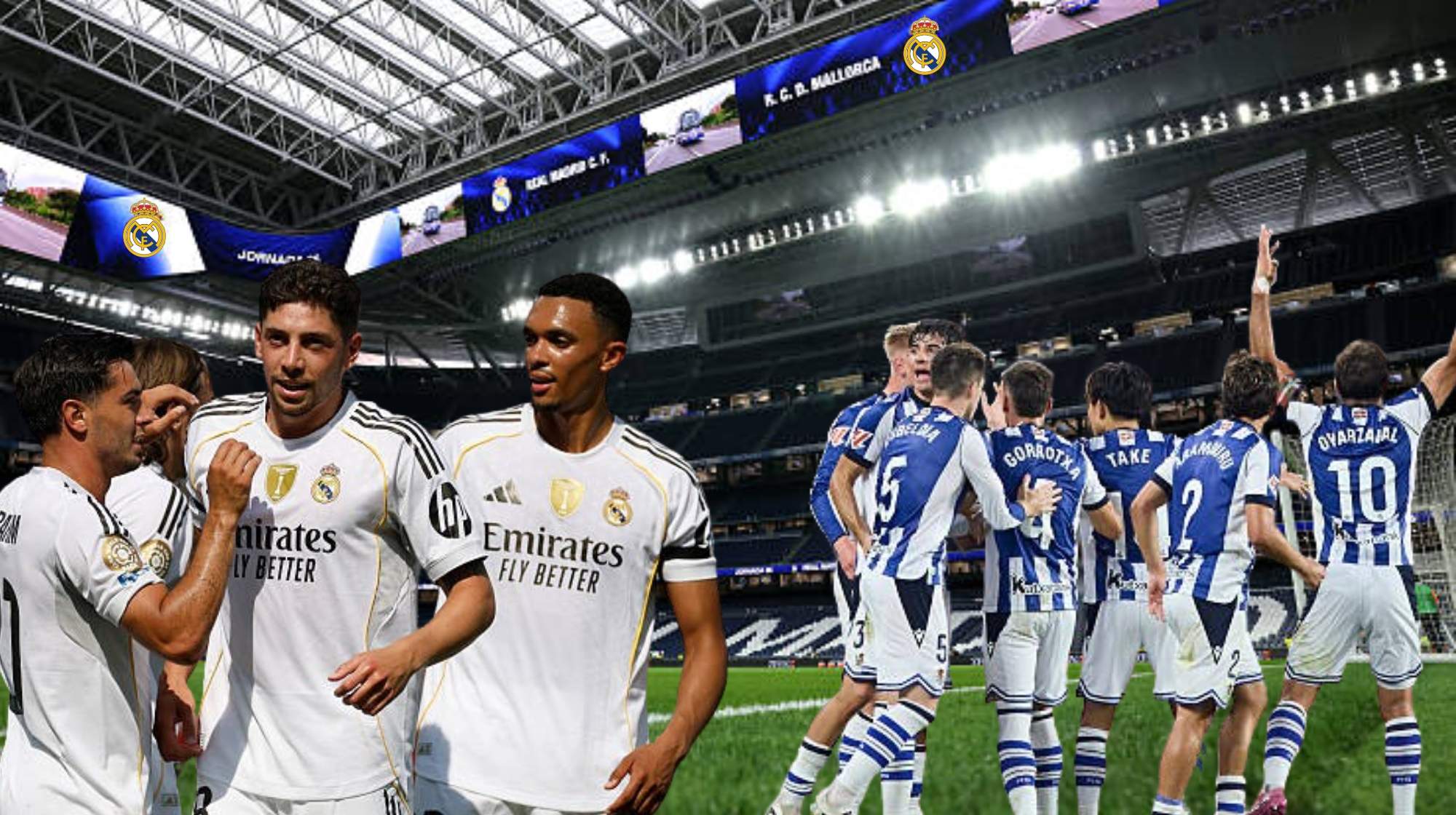 Baja sensible para Real Sociedad vs. Real Madrid. 