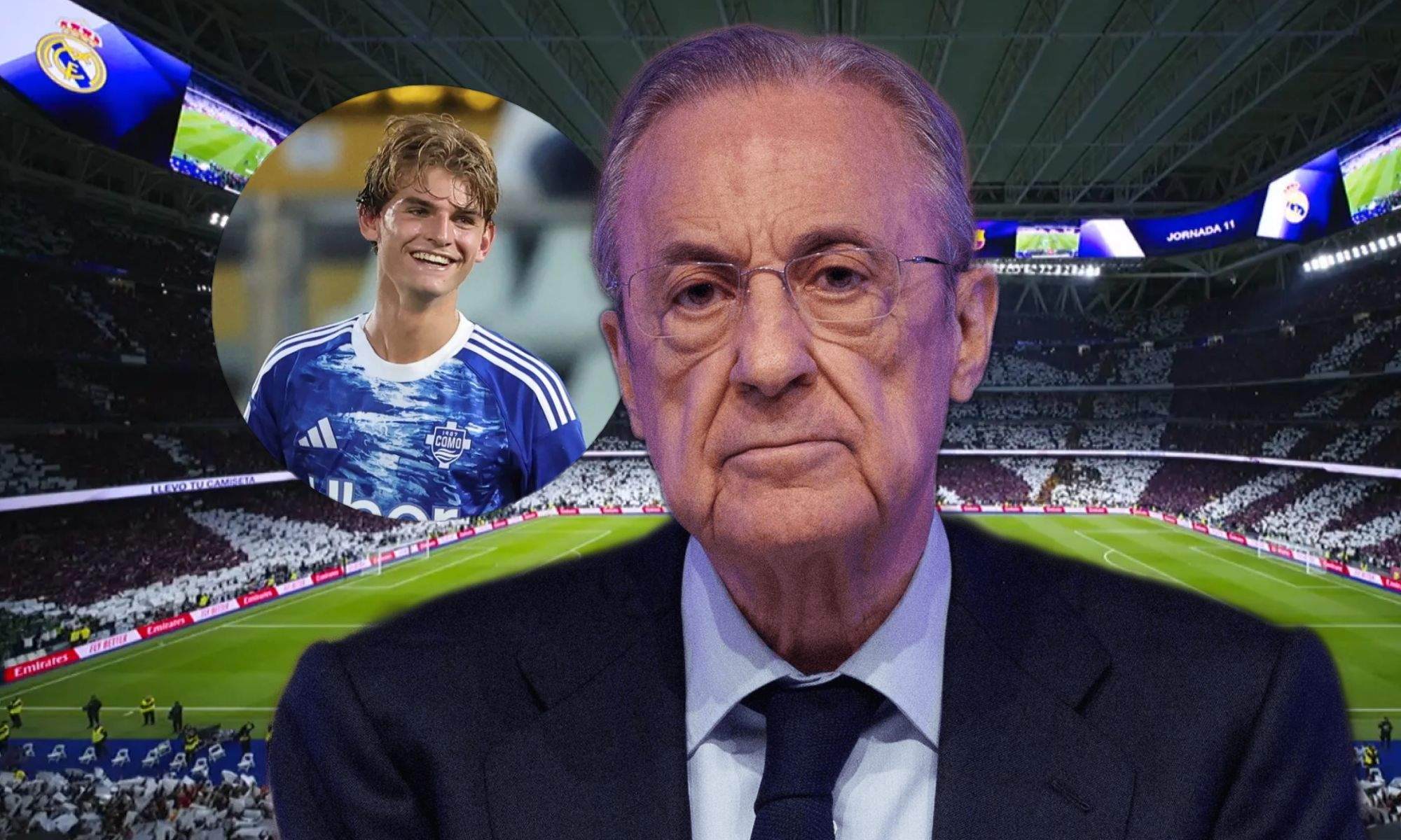 El presidente del Real Madrid prepara la estrategia a seguir el año que viene
