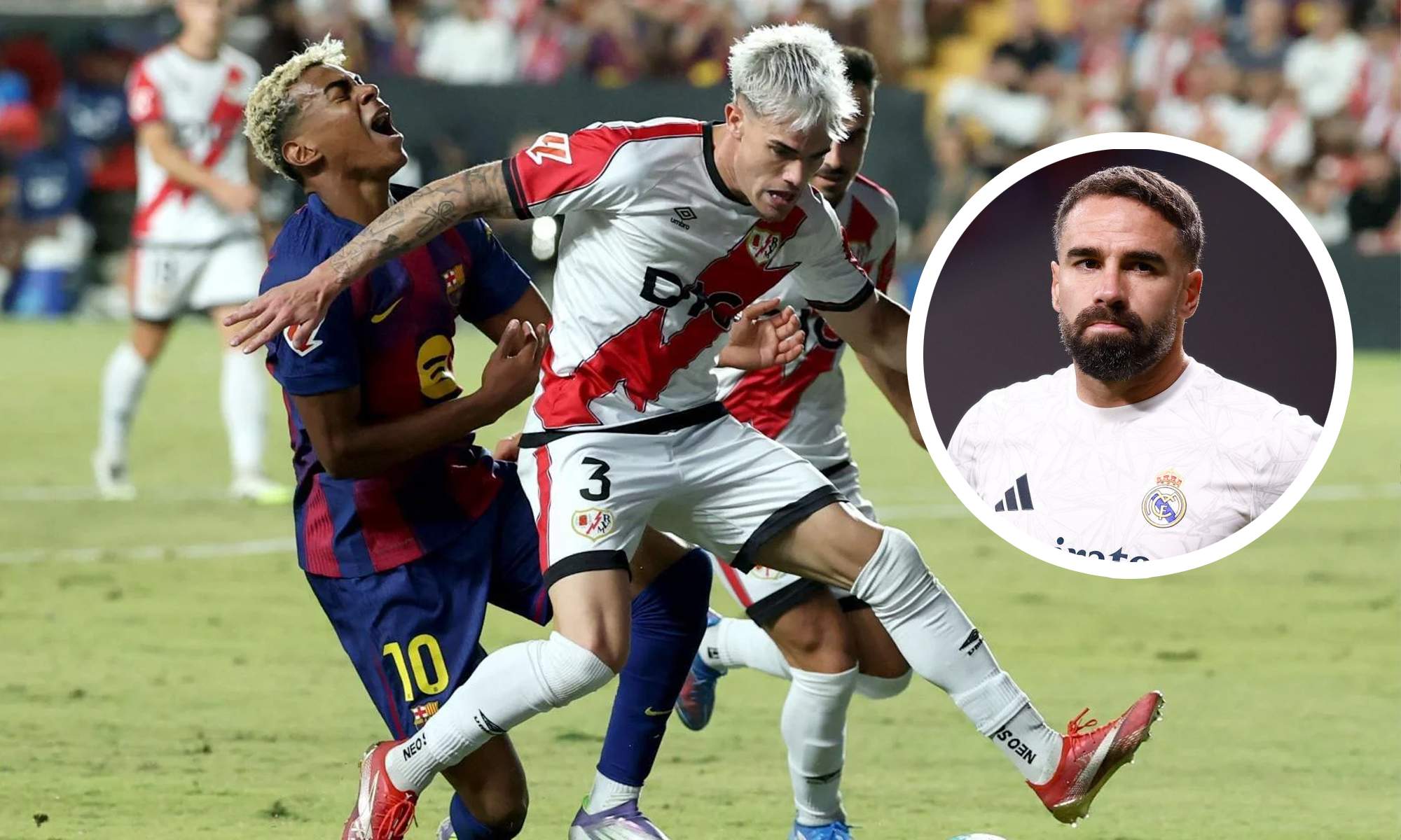 Carvajal se moja sobre el penalti de Lamine Yamal: "No lo habría pitado"