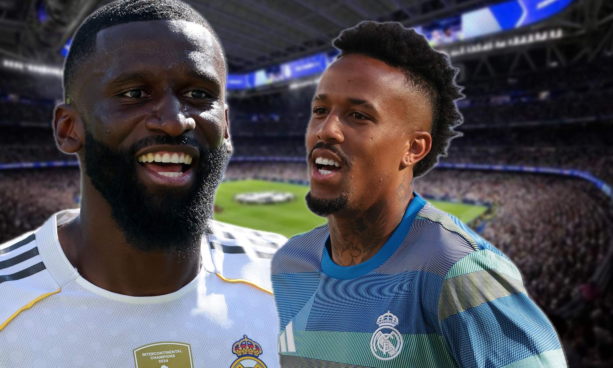 El central del Real Madrid mejor pagado actualmente, ¿Rudiger o Militao?