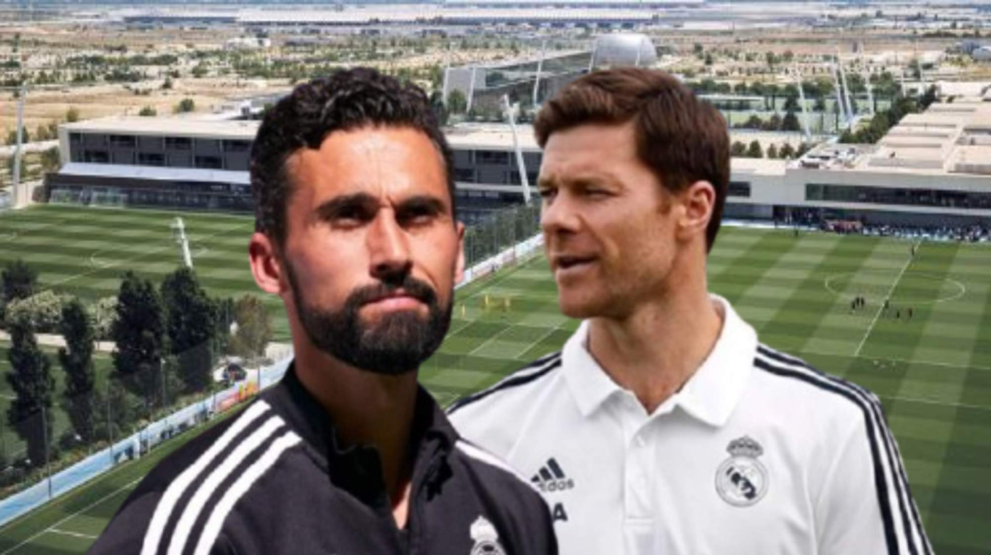 Xabi Alonso derrota a Arbeloa en Valdebebas. 