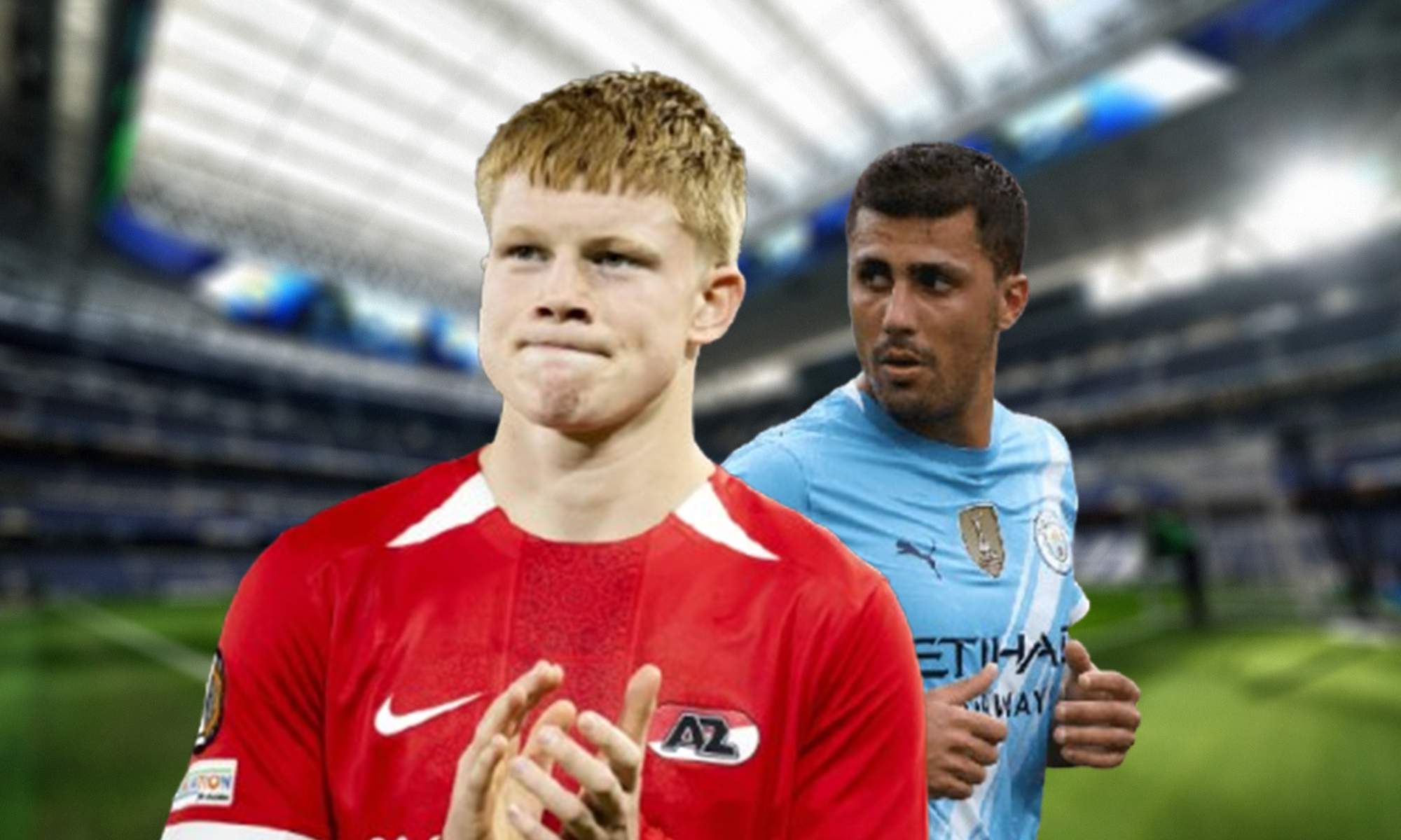 Kees Smit, Rodri Hernández y el Santiago Bernabéu.