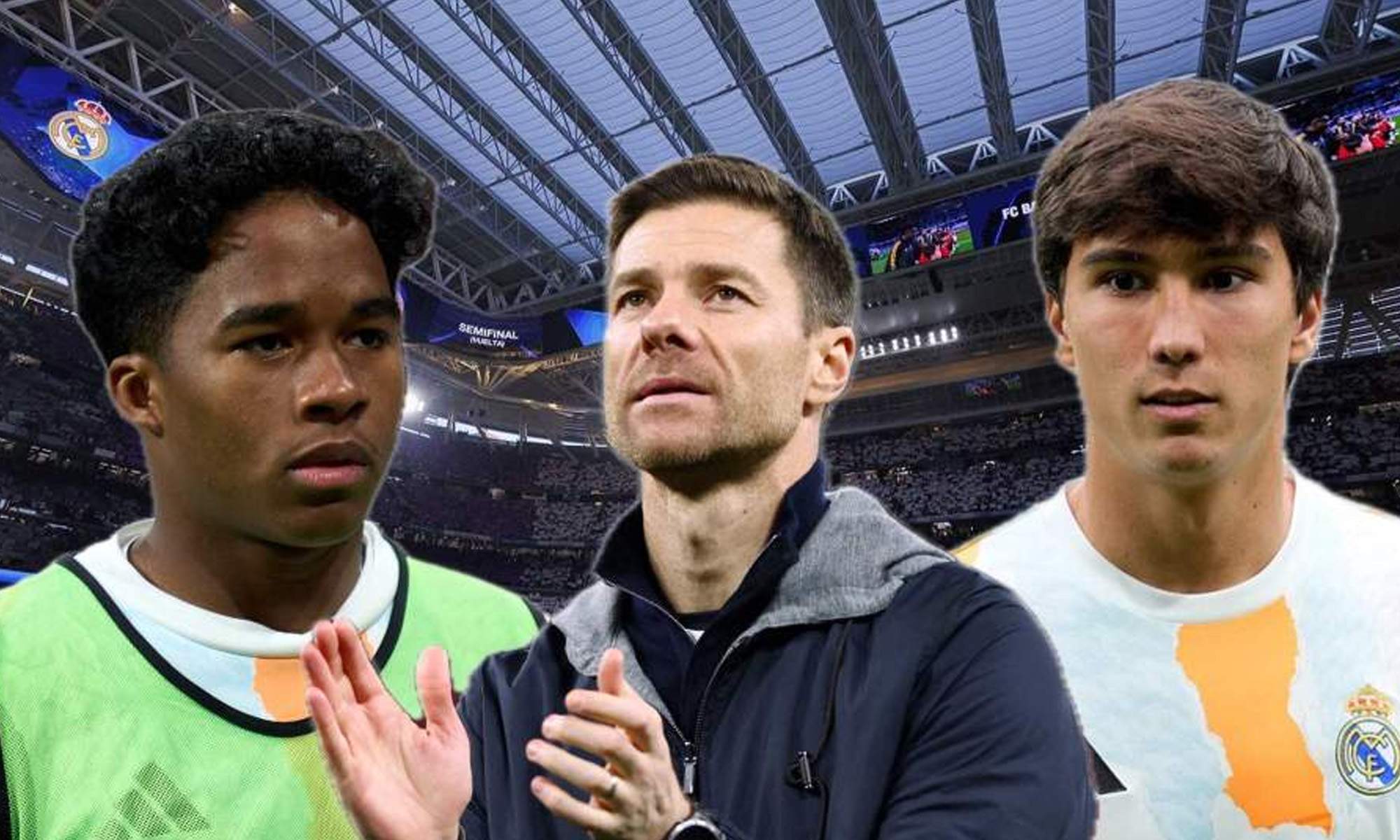 Xabi Alonso, Gonzalo y Endrick