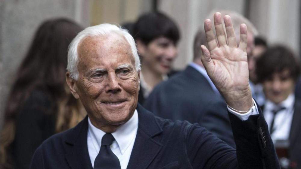 giorgio armani diseñador italiano