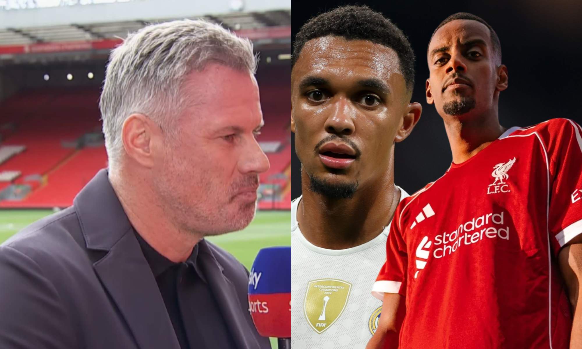 Jamie Carragher saca pecho por los fichajes del Liverpool y se acuerda de Trent Jamie Carragher saca pecho por los fichajes del Liverpool y se acuerda de Trent