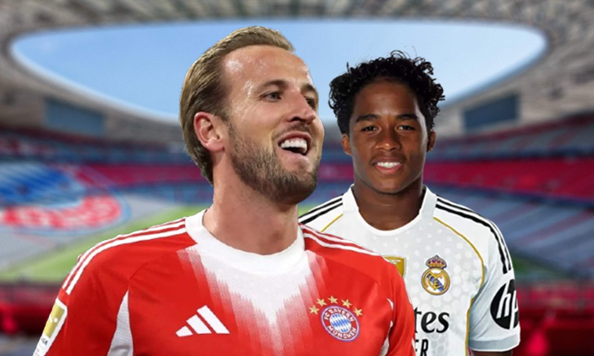 Harry Kane, Endrick y el Allianz Arena.