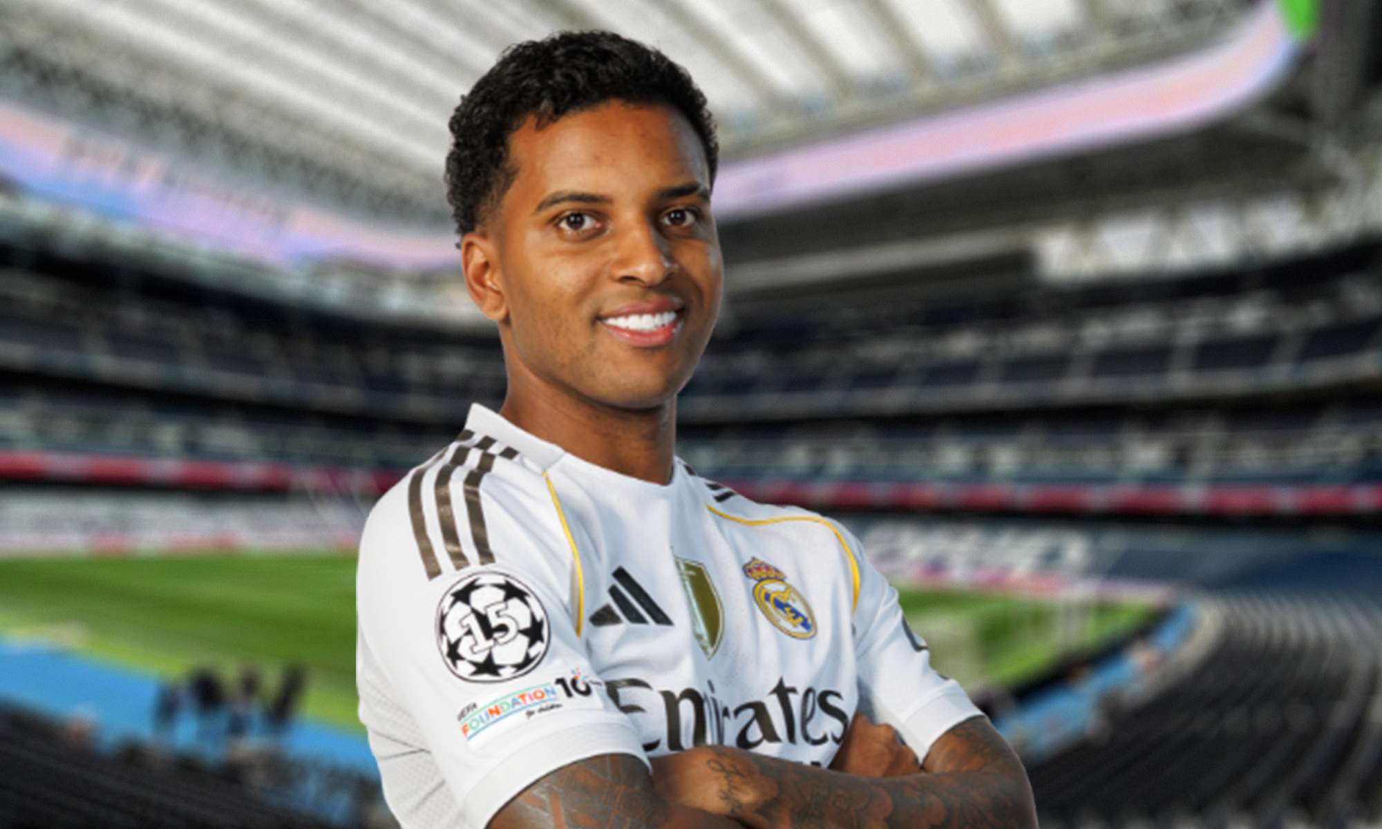 Rodrygo Goes y el Santiago Bernabéu. 
