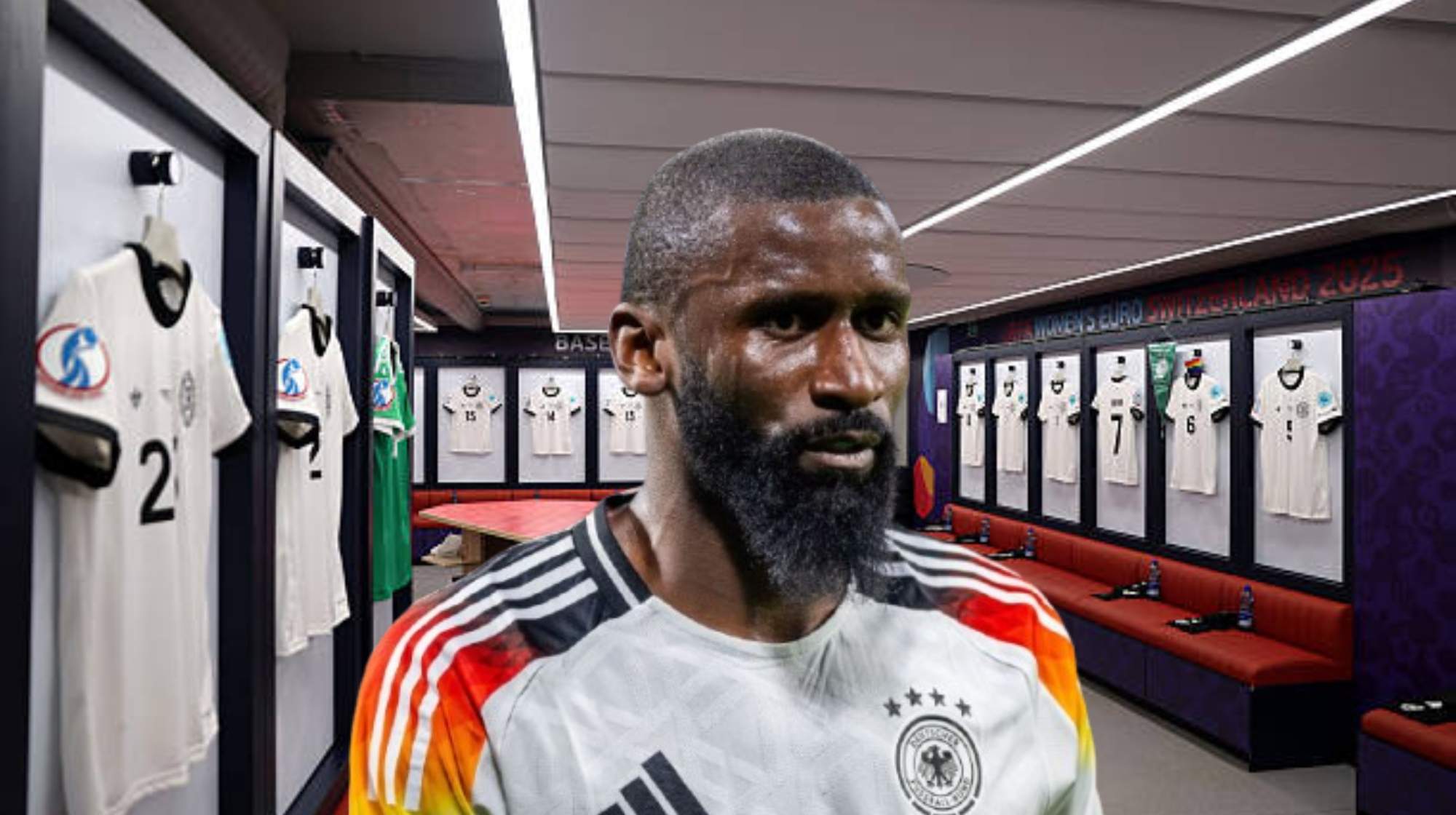 Lio con Rudiger en tierras alemanas. 